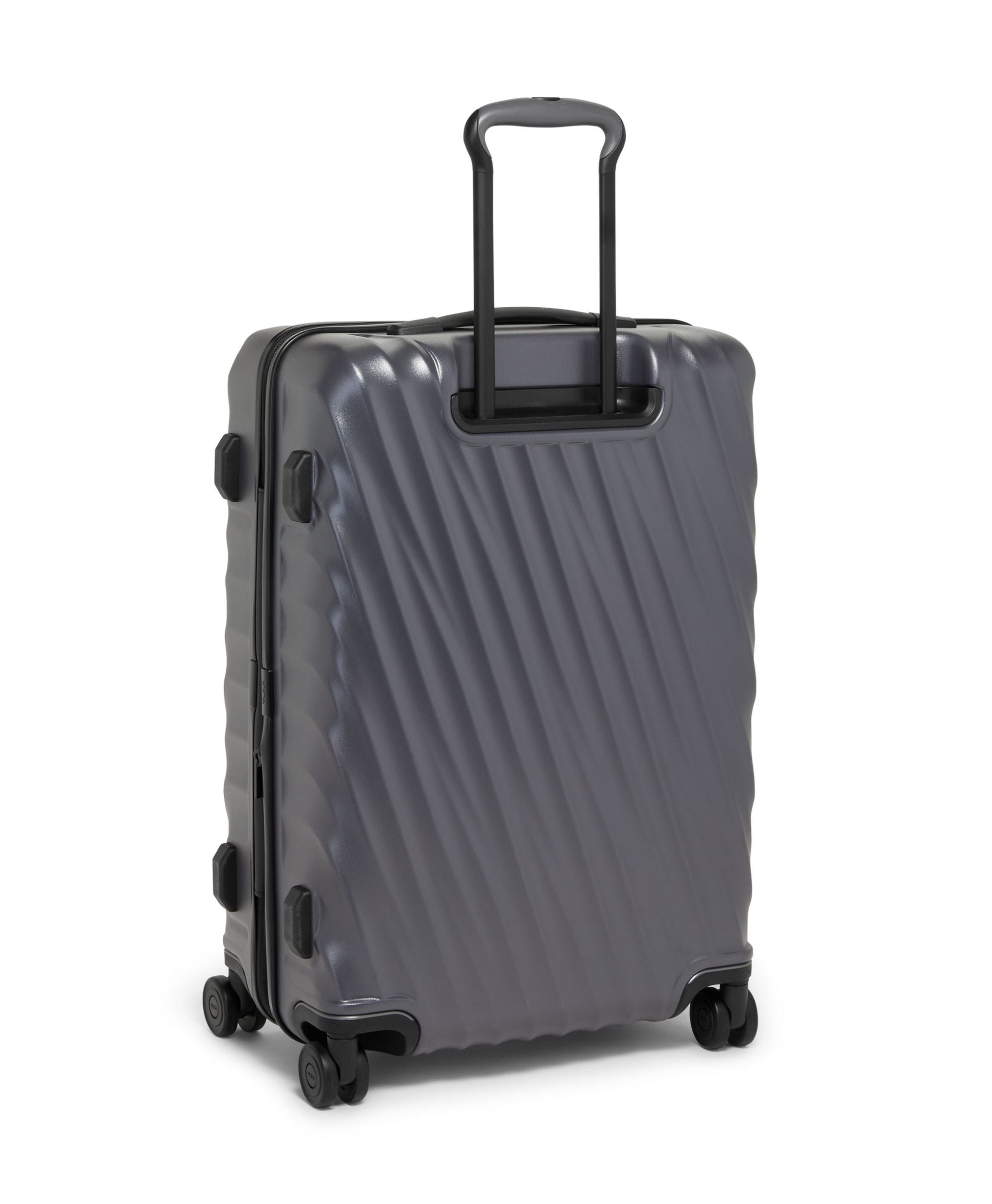 Tumi Luggage Grey Textured Tumi 19 Degree Short Trip Expandable 4 Wheeled Packing Case Medium Luggage - Textured Finish
