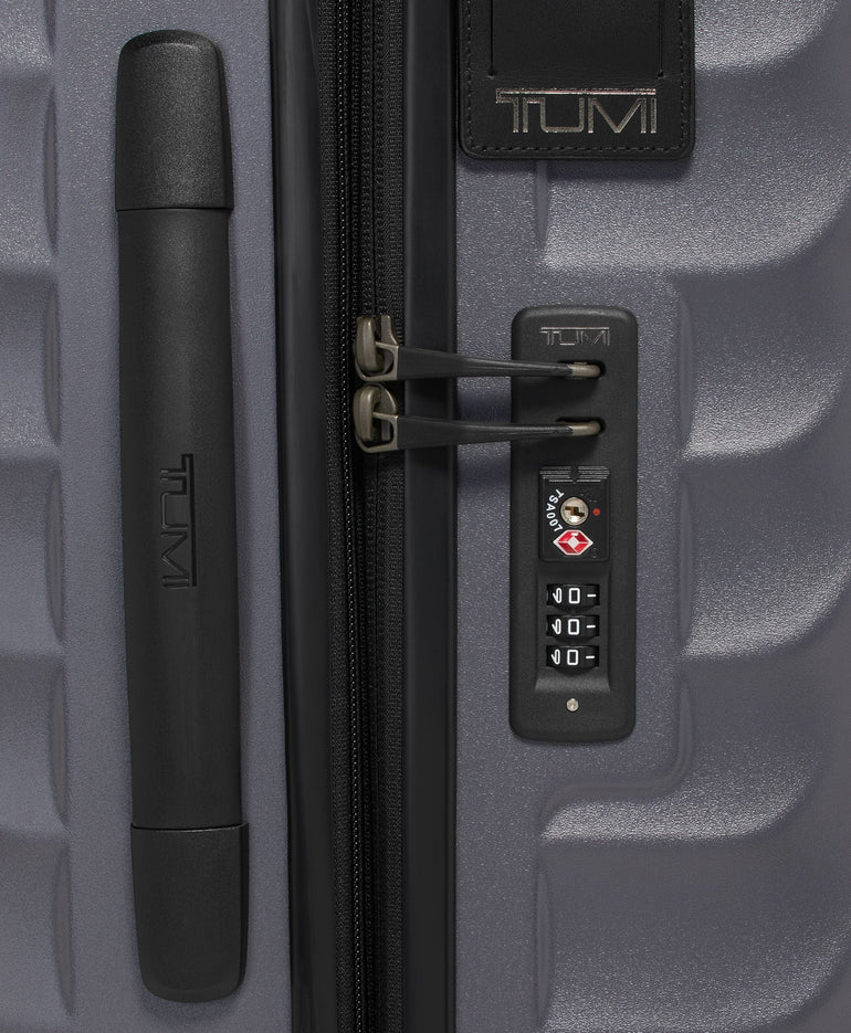 Tumi Luggage Grey Textured Tumi 19 Degree Short Trip Expandable 4 Wheeled Packing Case Medium Luggage - Textured Finish