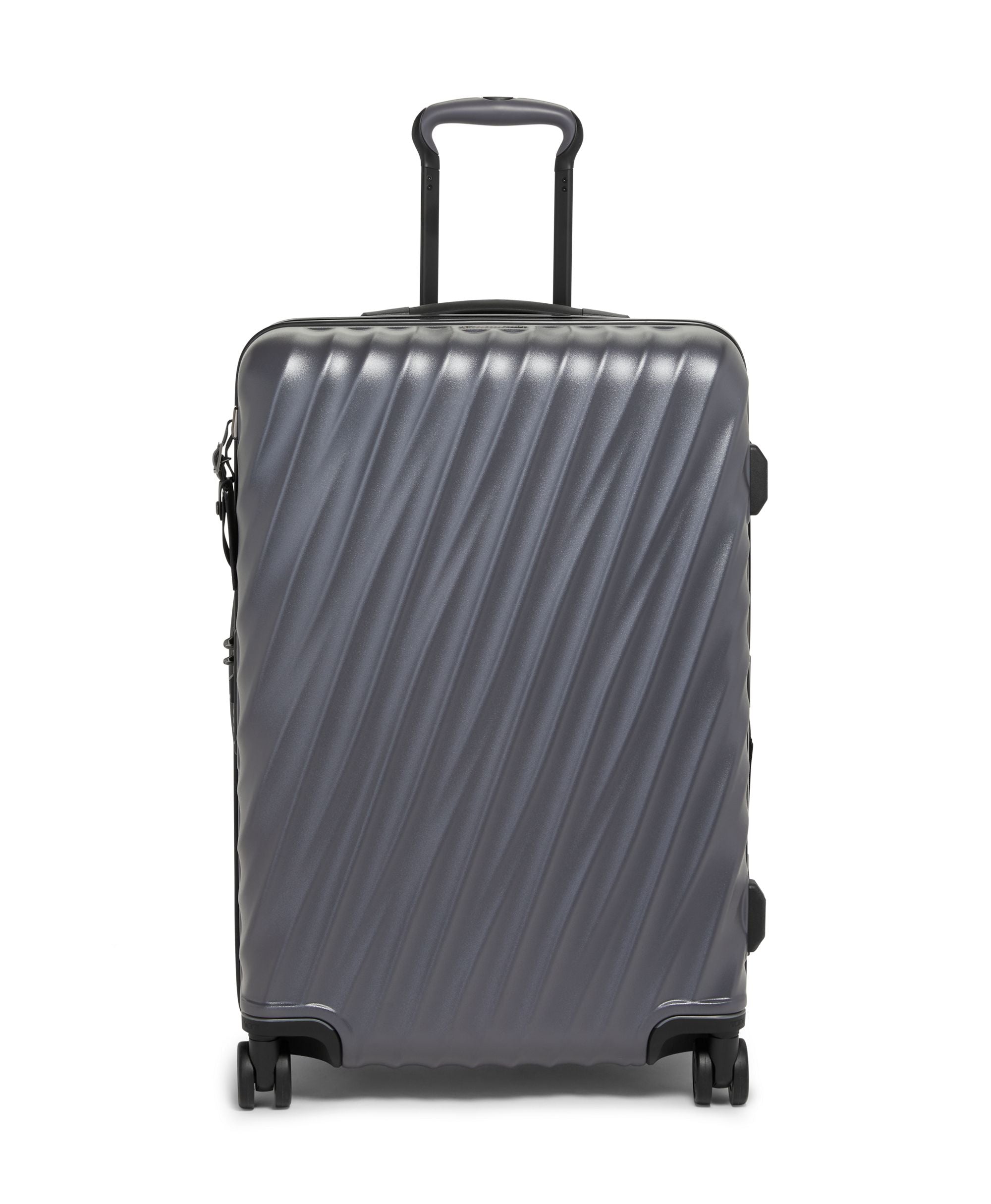 Tumi Luggage Grey Textured Tumi 19 Degree Short Trip Expandable 4 Wheeled Packing Case Medium Luggage - Textured Finish