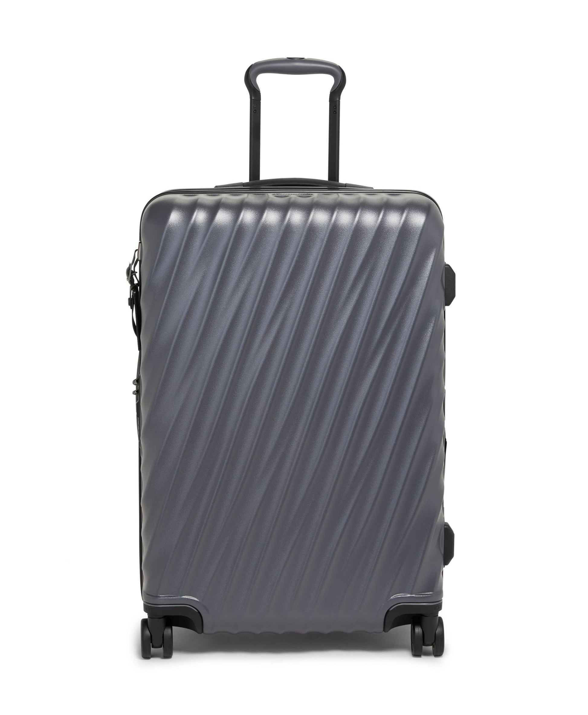 Tumi Luggage Grey Textured Tumi 19 Degree Short Trip Expandable 4 Wheeled Packing Case Medium Luggage - Textured Finish