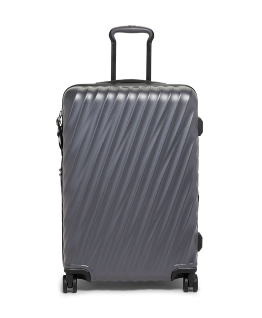 Tumi Luggage Grey Textured Tumi 19 Degree Short Trip Expandable 4 Wheeled Packing Case Medium Luggage - Textured Finish