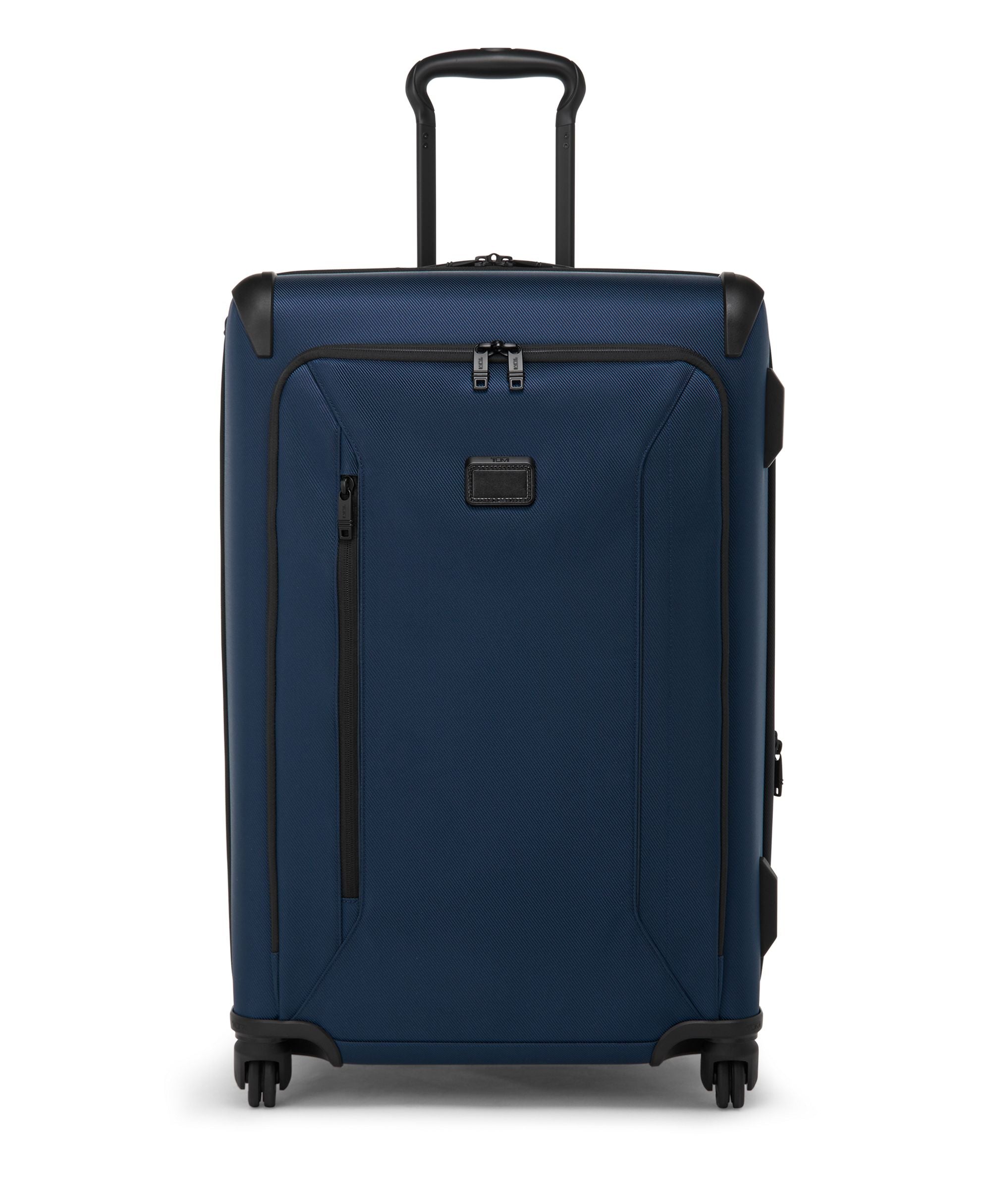Tumi Luggage Navy Tumi Aerotour Short Trip Expandable 4 Wheeled Packing Case Medium Luggage