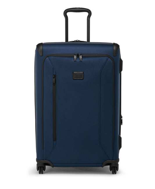 Tumi Luggage Navy Tumi Aerotour Short Trip Expandable 4 Wheeled Packing Case Medium Luggage