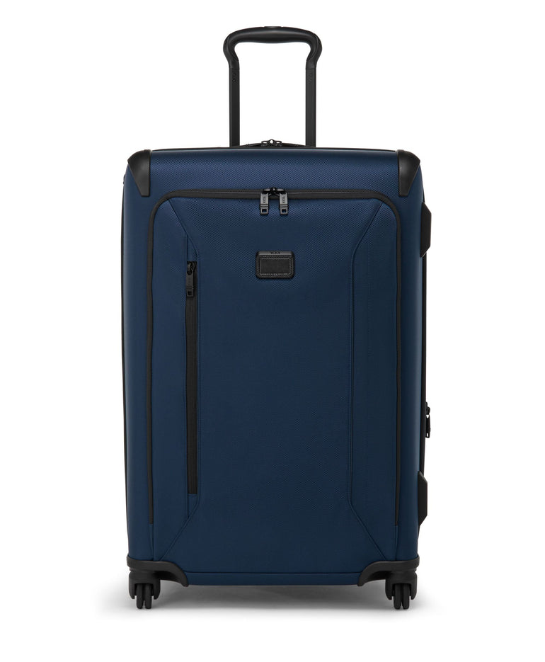 Tumi Luggage Navy Tumi Aerotour Short Trip Expandable 4 Wheeled Packing Case Medium Luggage