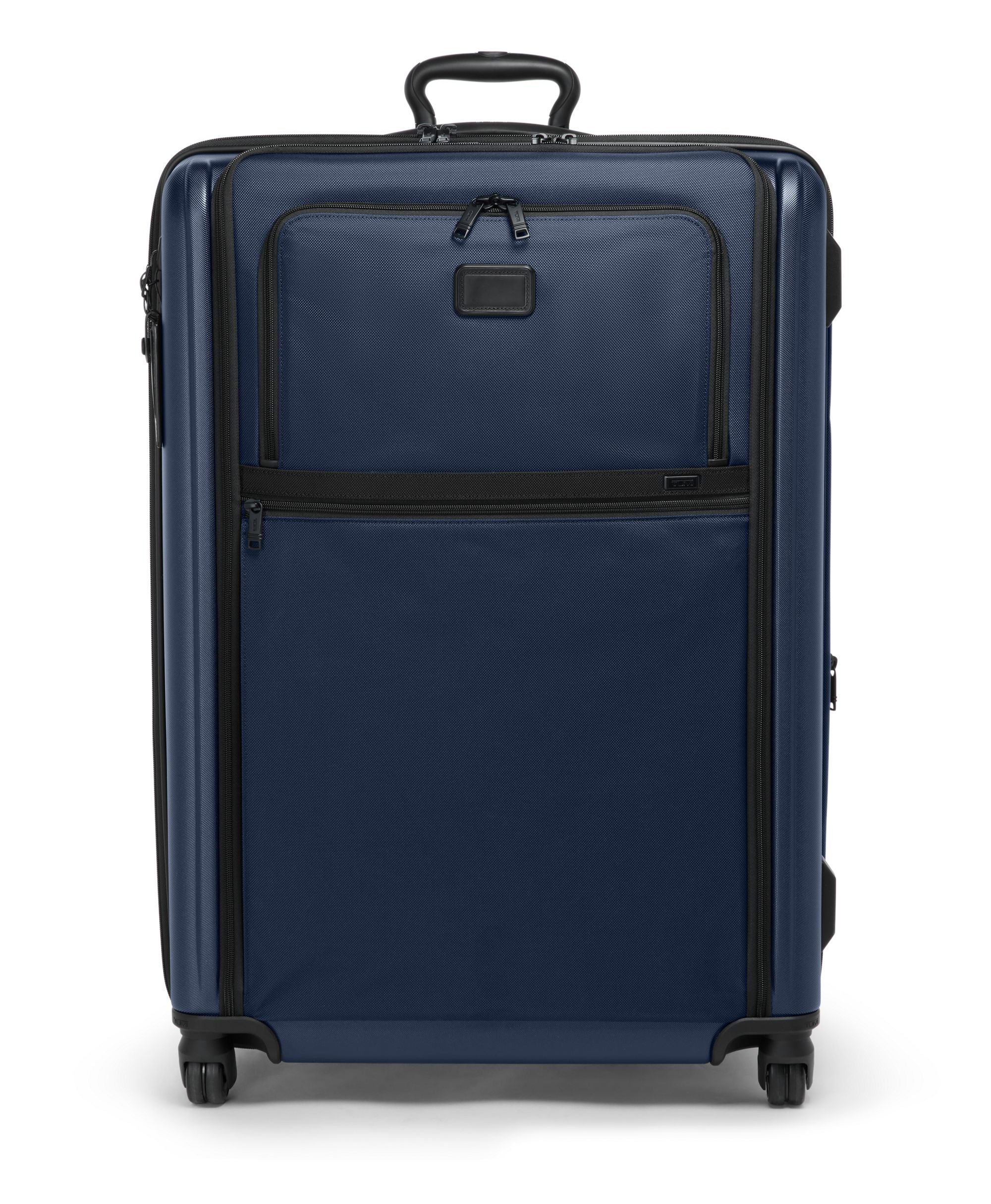 Tumi Luggage Navy Tumi Alpha Hybrid Extended Trip Expandable 4 Wheeled Packing Case Large Luggage