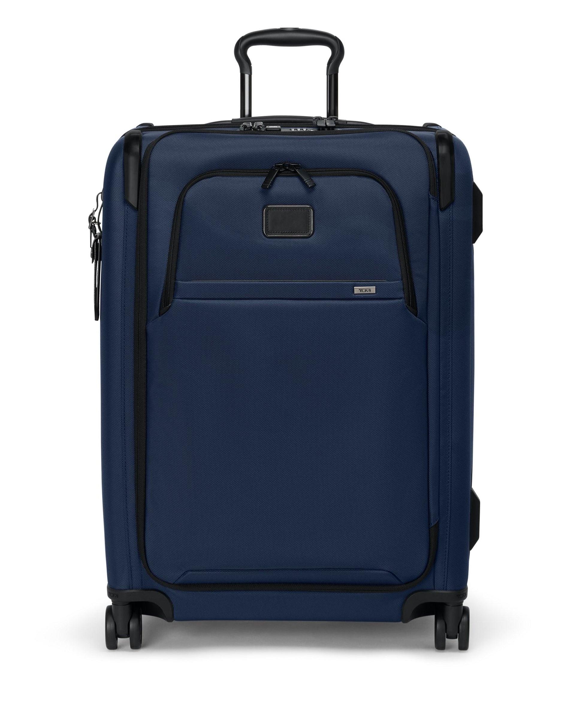 Tumi Luggage Navy Tumi Alpha Medium Dual Access Expandable Checked Luggage