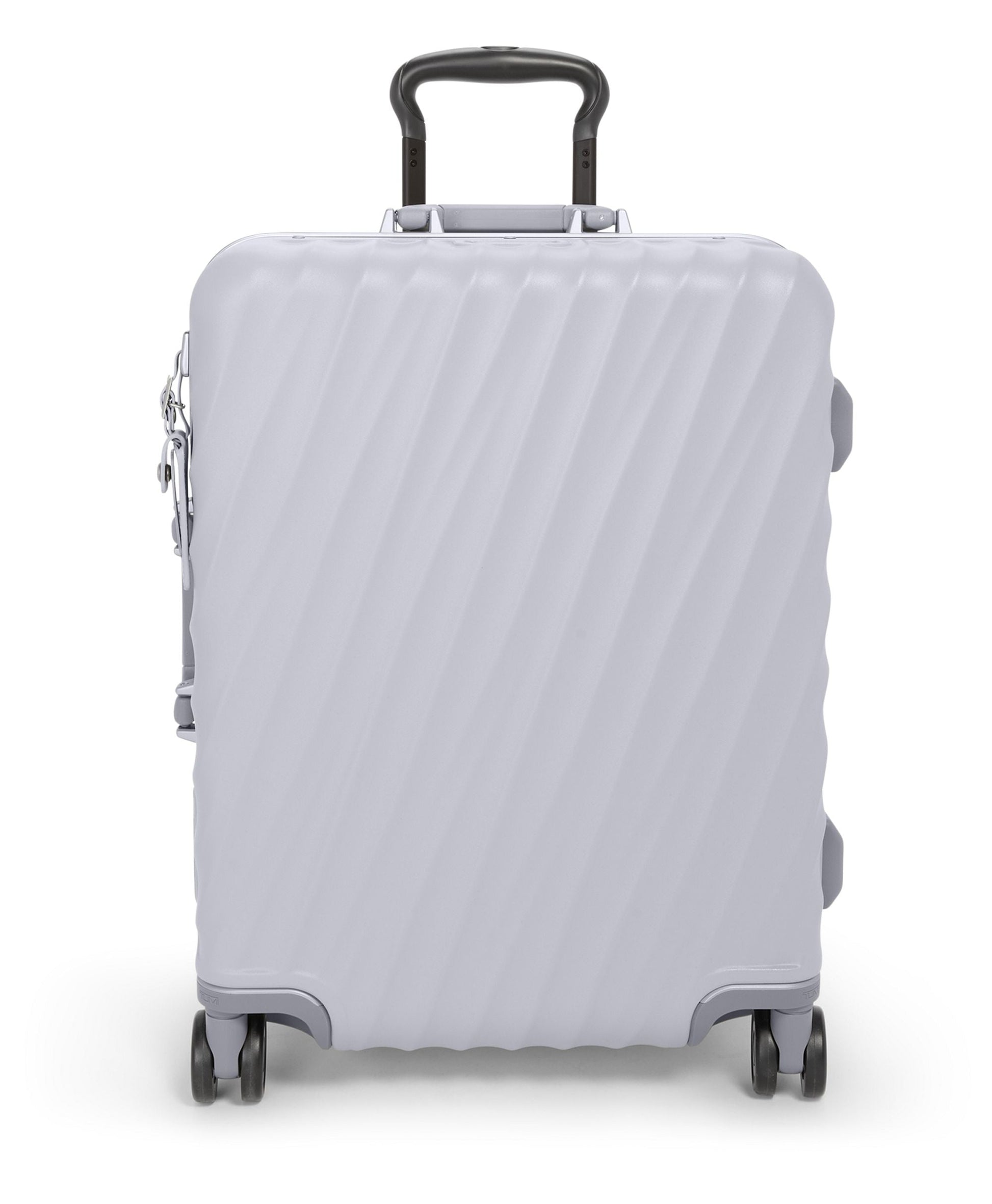 Tumi Luggage Pearl Grey Texture Tumi 19 Degree Frame Continental 4 Wheeled Carry-On Luggage