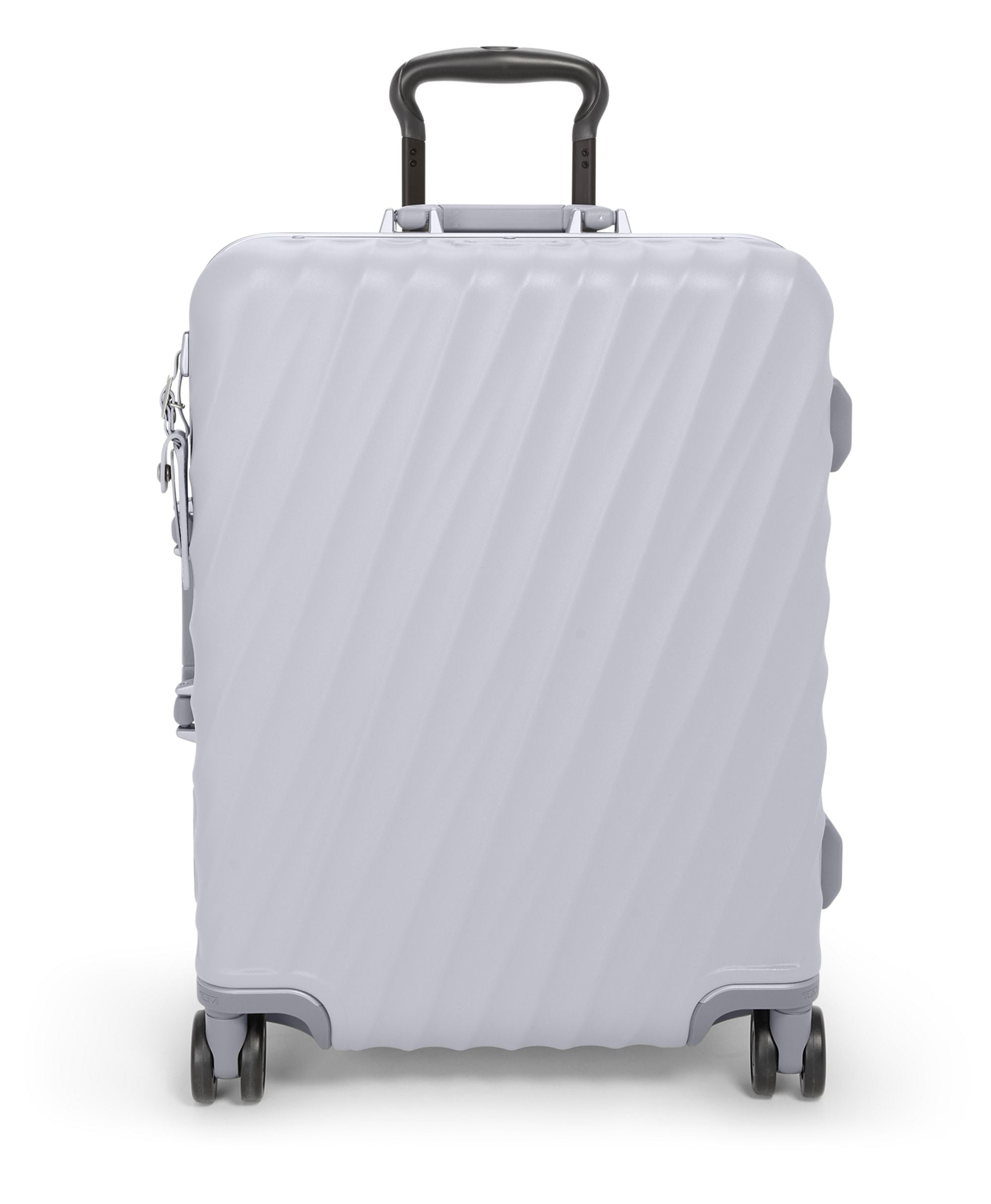 Tumi Luggage Pearl Grey Texture Tumi 19 Degree Frame Continental 4 Wheeled Carry-On Luggage