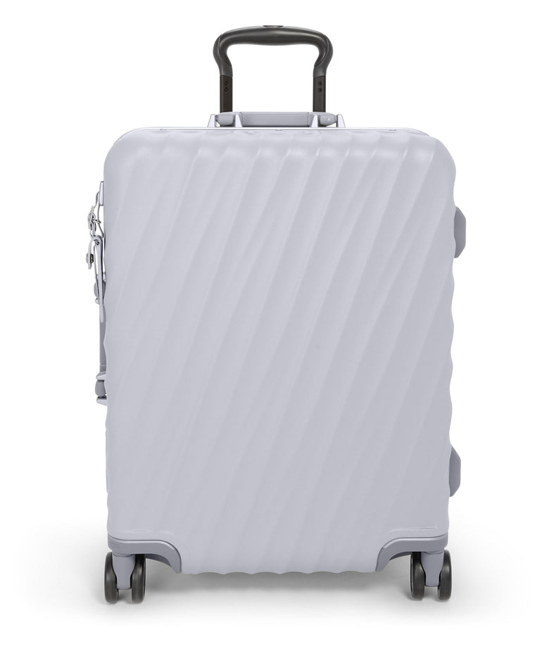 Tumi Luggage Pearl Grey Texture Tumi 19 Degree Frame Continental 4 Wheeled Carry-On Luggage