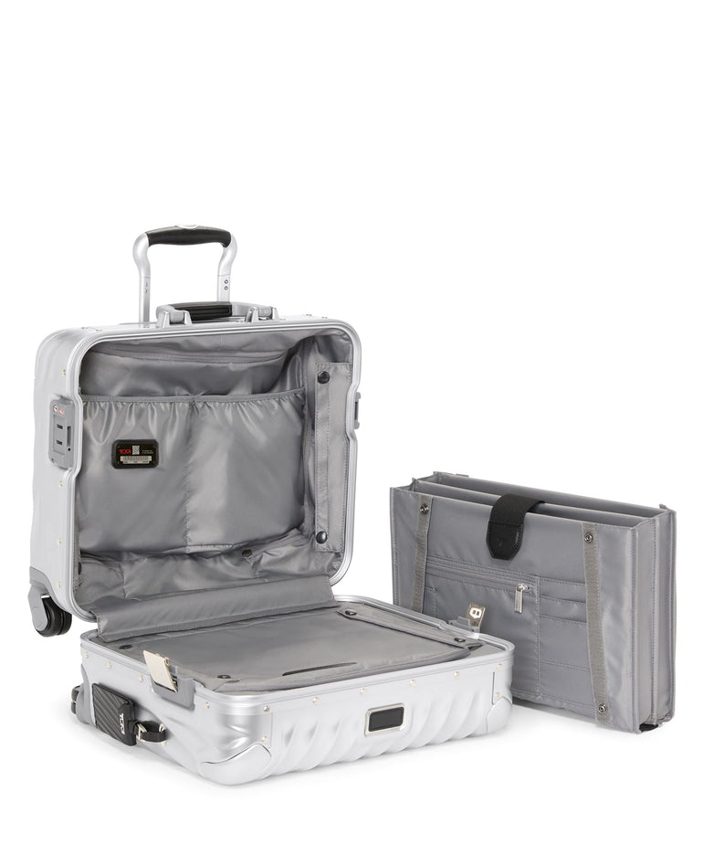 Tumi Luggage Silver Tumi 19 Degree Aluminum Compact Carry-On Underseater Luggage