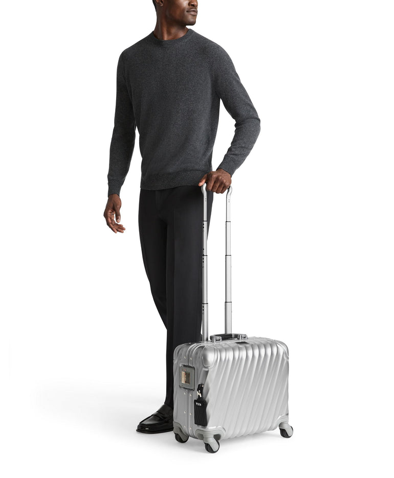 Tumi Luggage Silver Tumi 19 Degree Aluminum Compact Carry-On Underseater Luggage