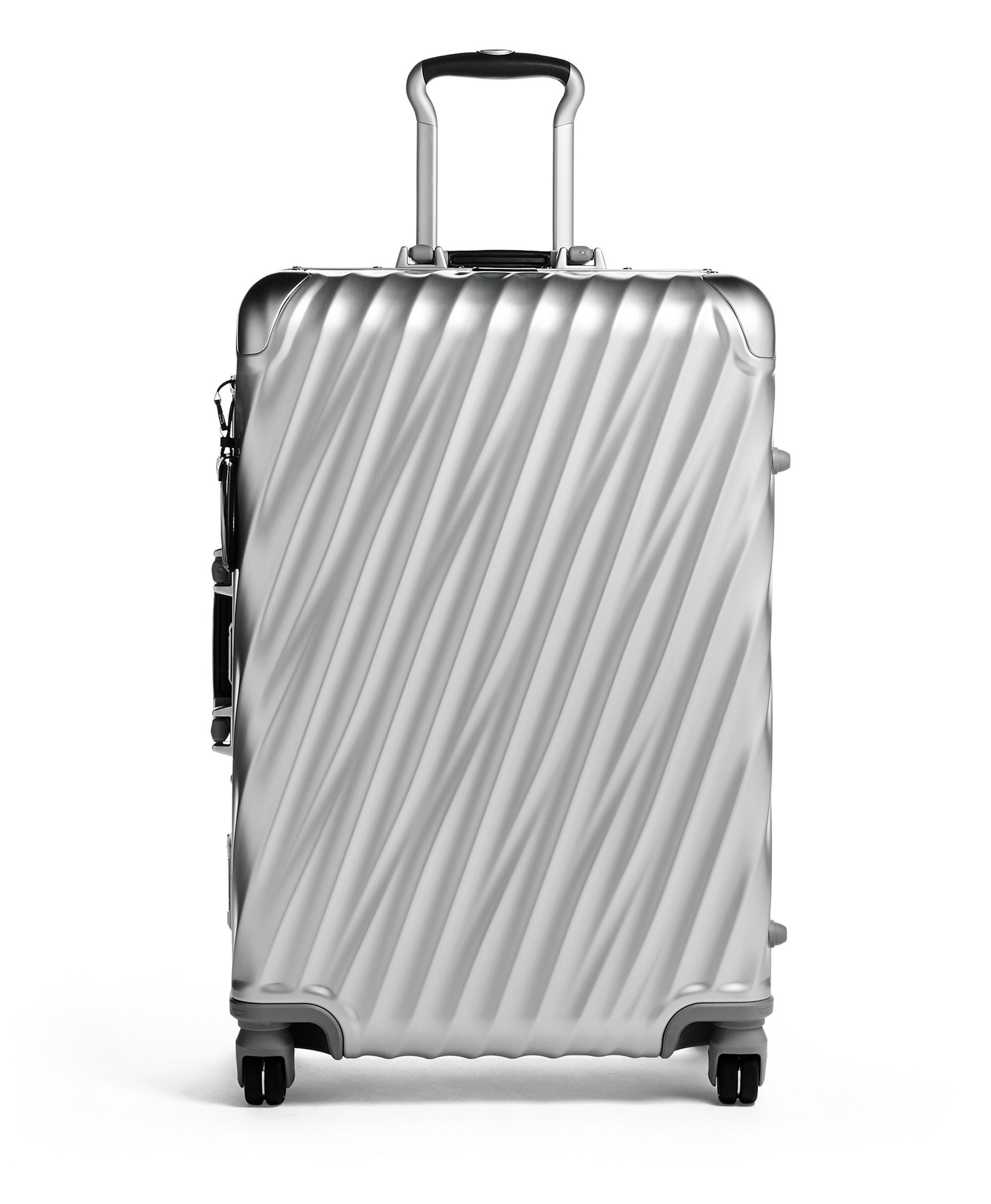 Tumi Luggage Silver Tumi 19 Degree Aluminum Short Trip Packing Case Medium Luggage