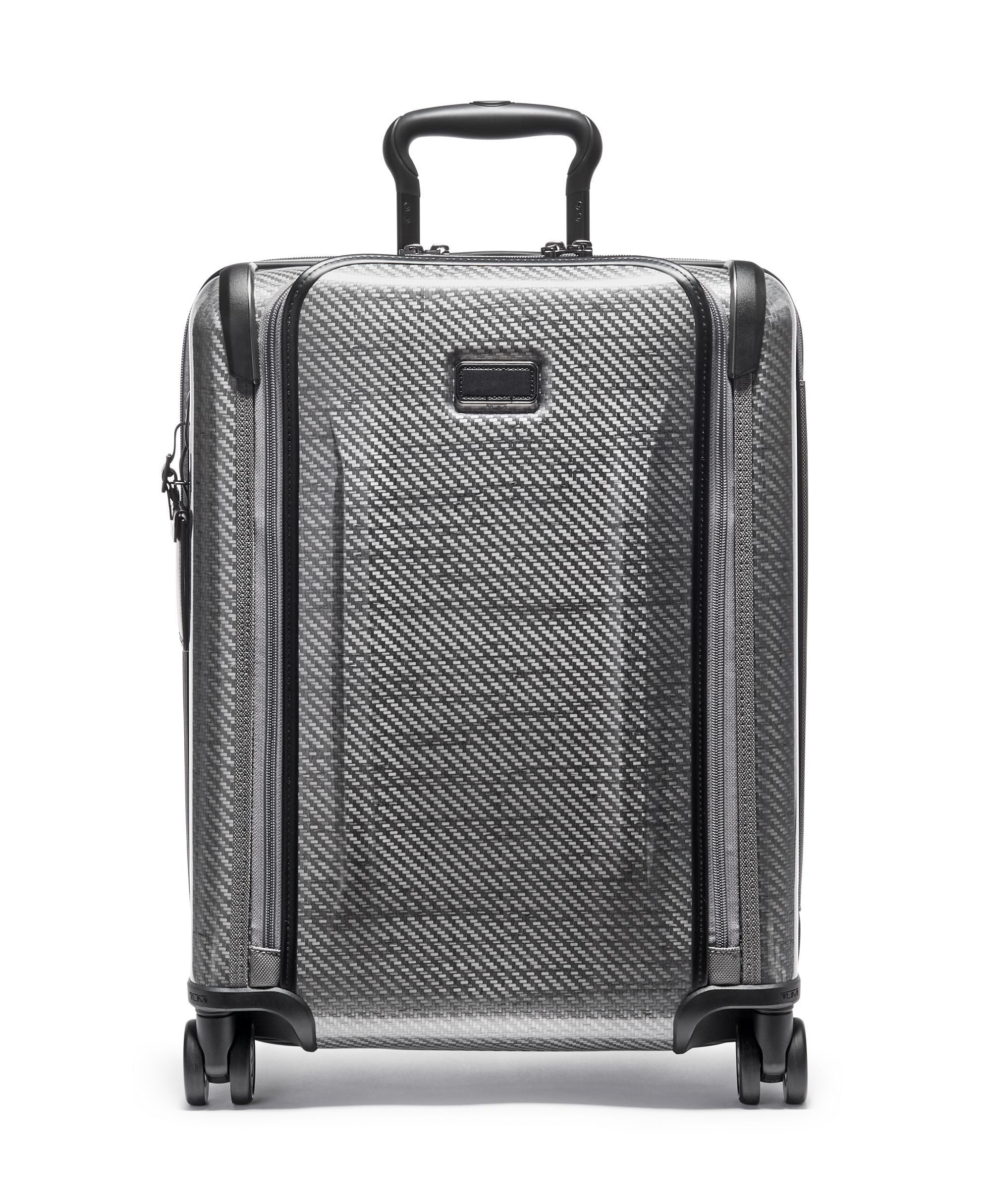 Tumi Luggage T-Graphite Tumi Tegra-Lite Continental Front Pocket Expandable 4 Wheeled Carry-On Luggage