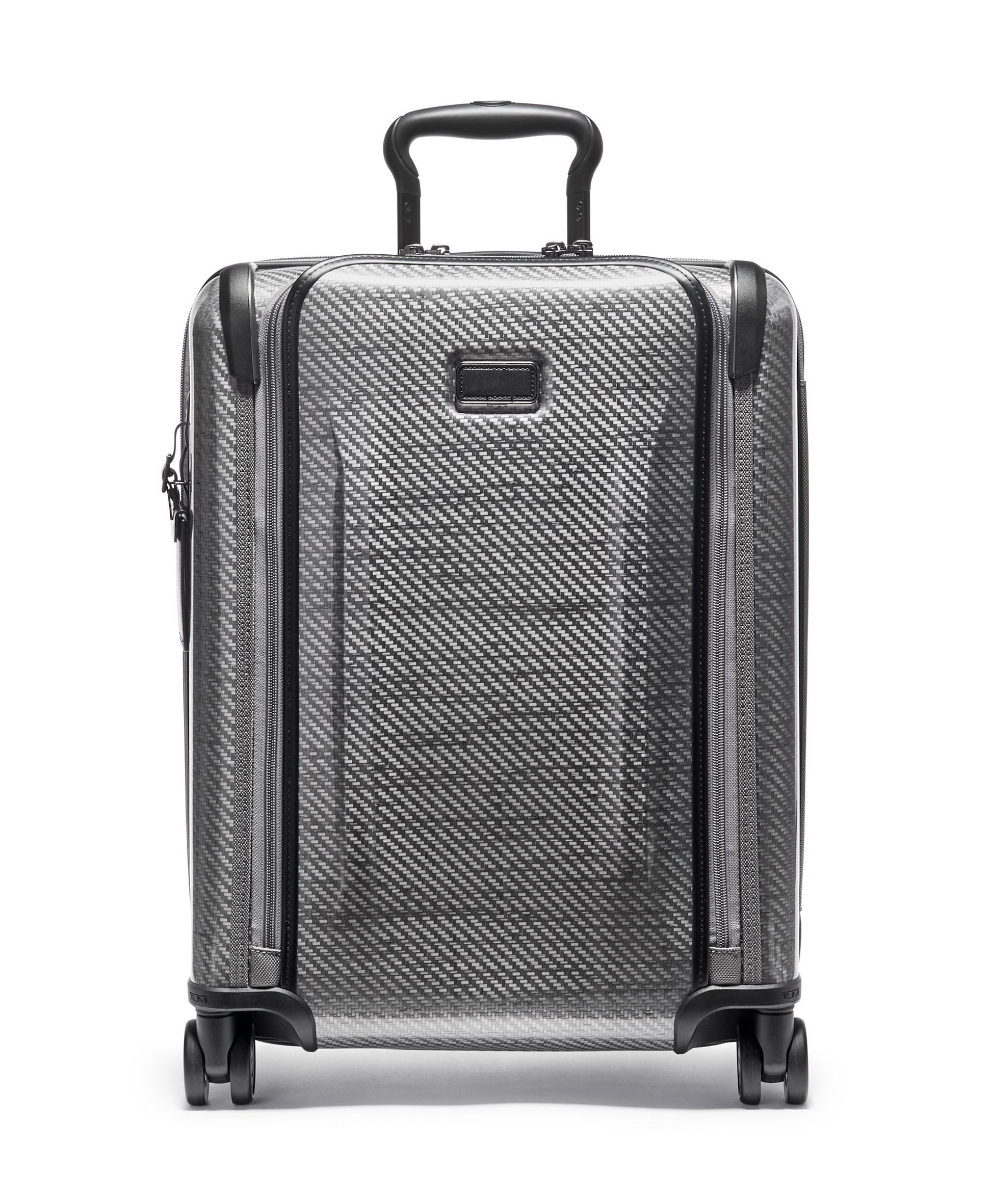 Tumi Luggage T-Graphite Tumi Tegra-Lite Continental Front Pocket Expandable 4 Wheeled Carry-On Luggage