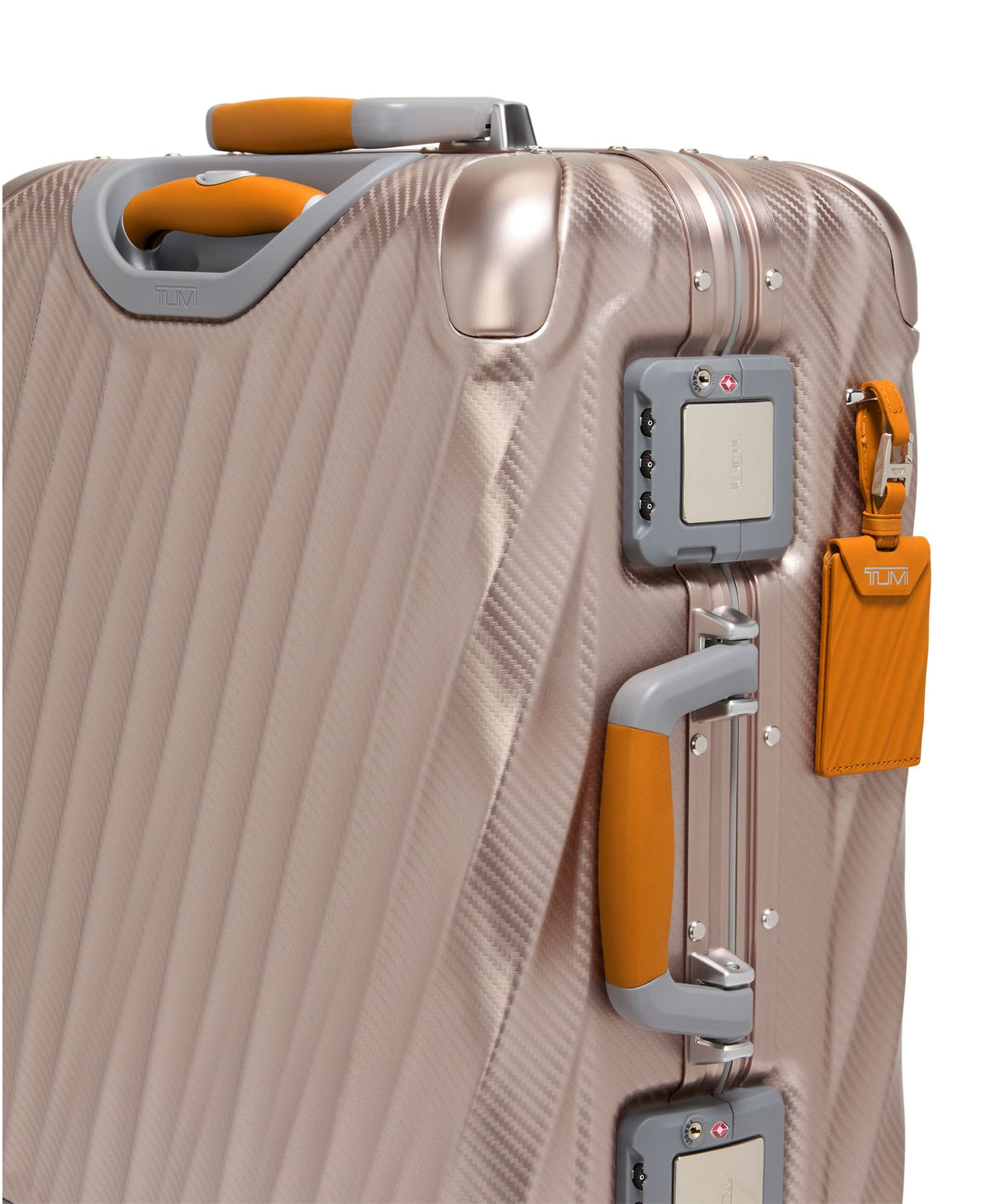 Tumi Luggage Texture Blush Tumi 19 Degree Aluminum Continental Carry-On