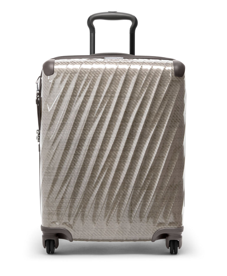 Tumi Luggage Titanium Grey Tumi 19 Degree Lite Continental 4 Wheeled Carry-On Luggage
