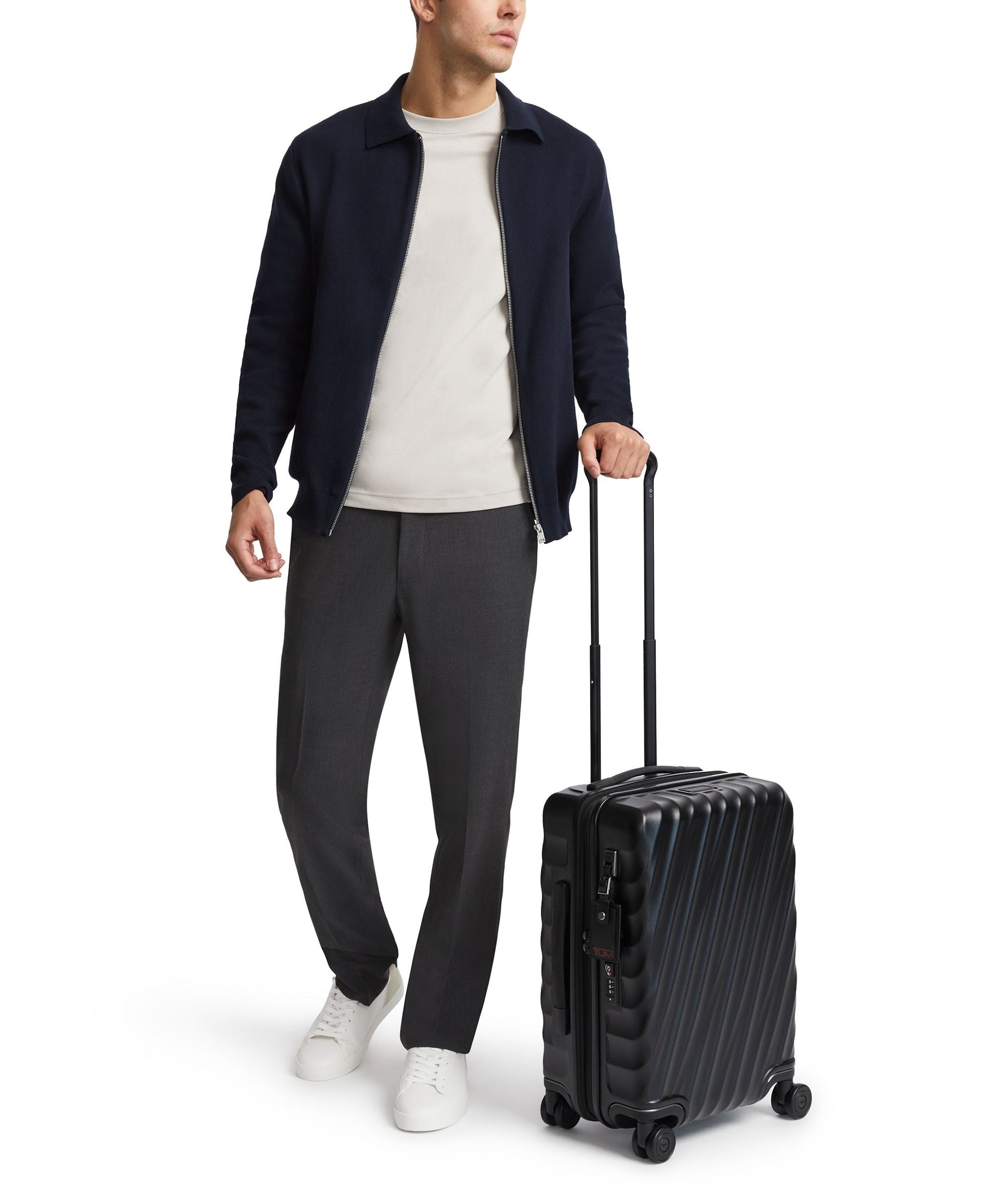 Tumi Luggage Tumi 19 Degree International Expandable 4 Wheeled Carry-On Luggage - Textured Finish
