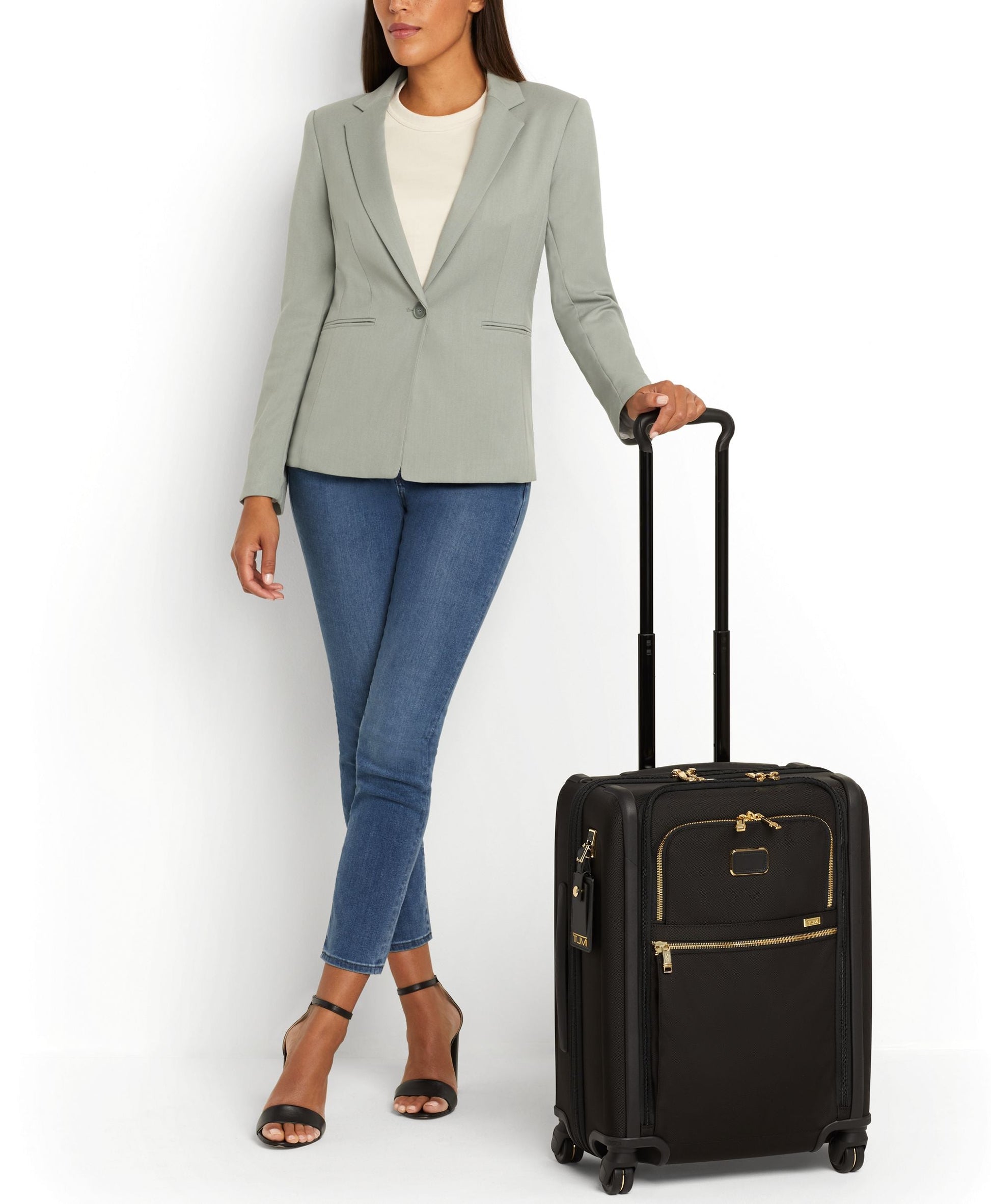Tumi Luggage Tumi Alpha Continental Dual Access 4 Wheeled Carry-On Luggage