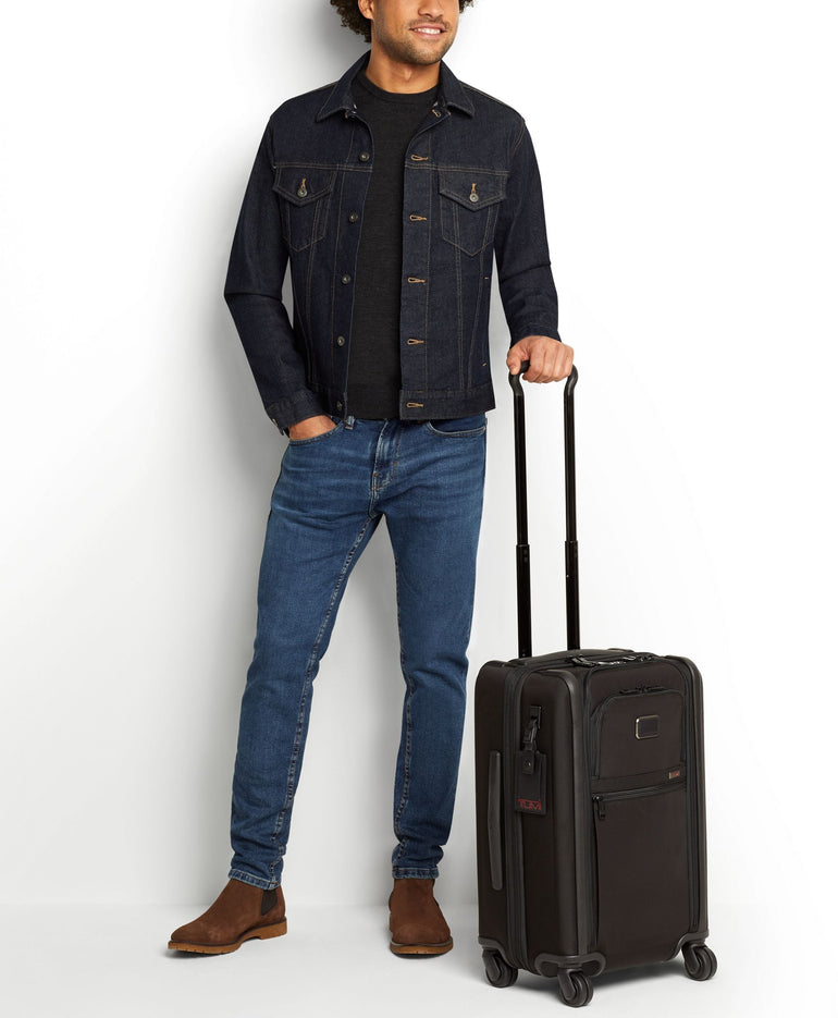 Tumi Luggage Tumi Alpha International Dual Access 4 Wheeled Carry-On Luggage