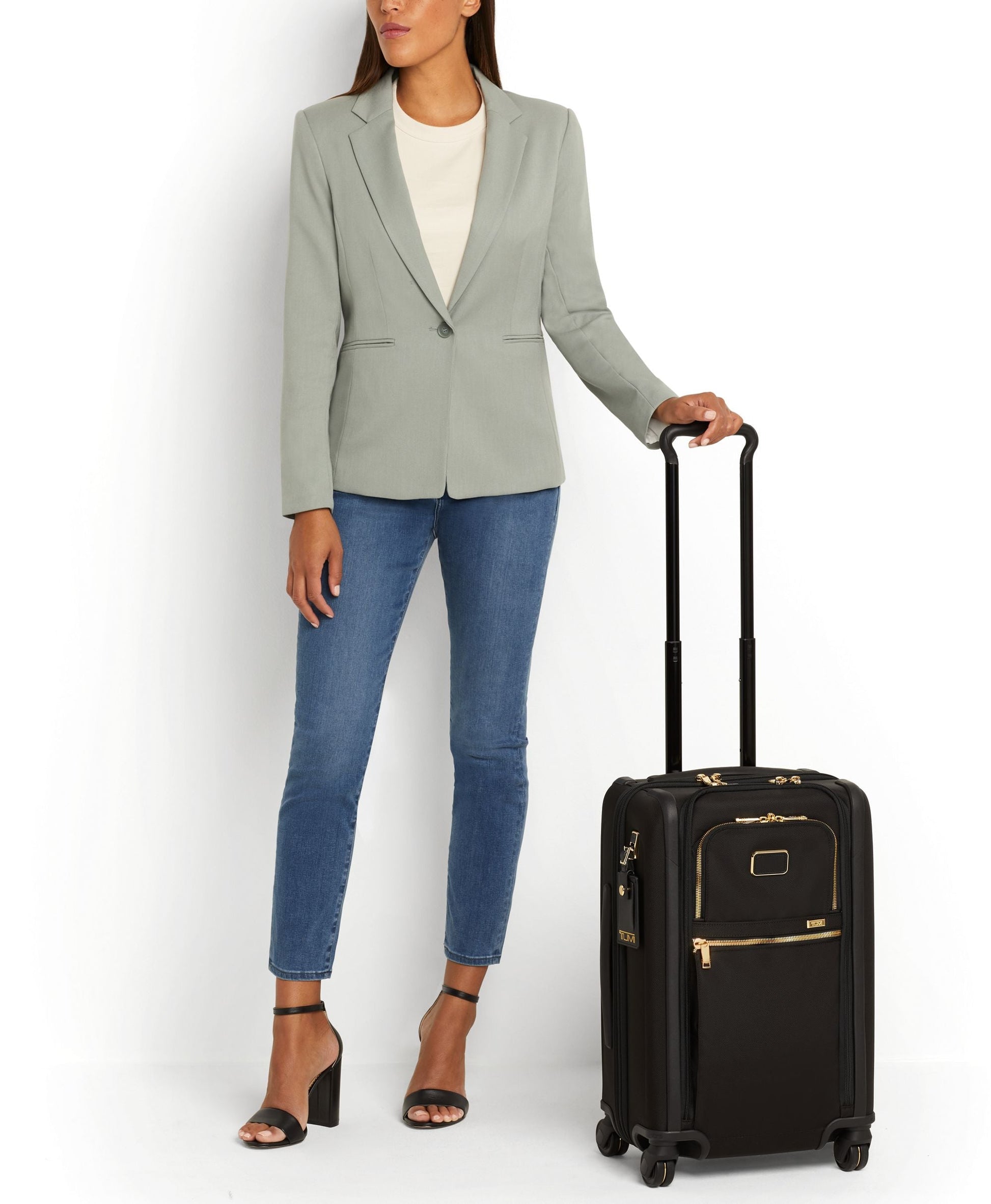 Tumi Luggage Tumi Alpha International Dual Access 4 Wheeled Carry-On Luggage