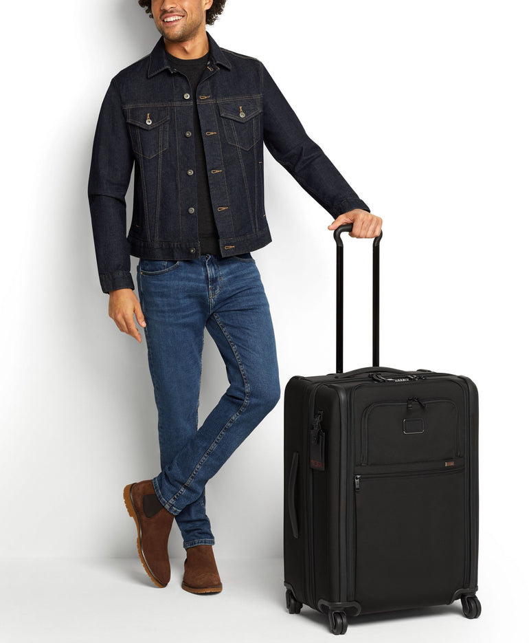 Tumi Luggage Tumi Alpha Short Trip Expandable 4 Wheeled Packing Case Medium Luggage