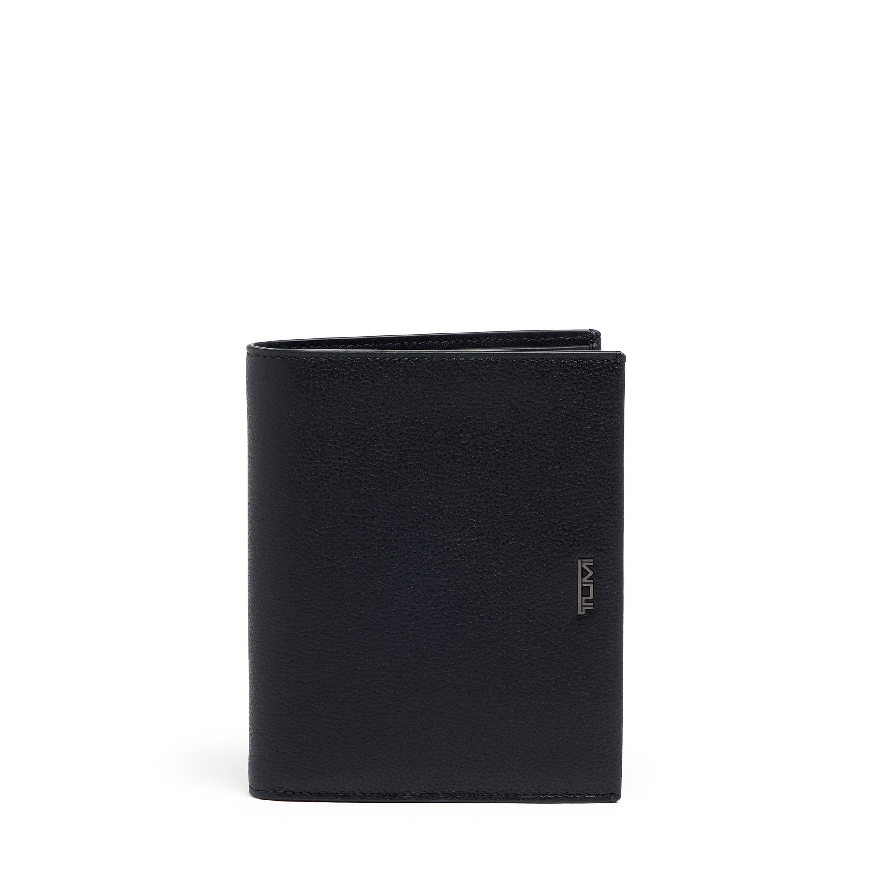 Tumi Passport Case Black Embossed Tumi Nassau Passport Case