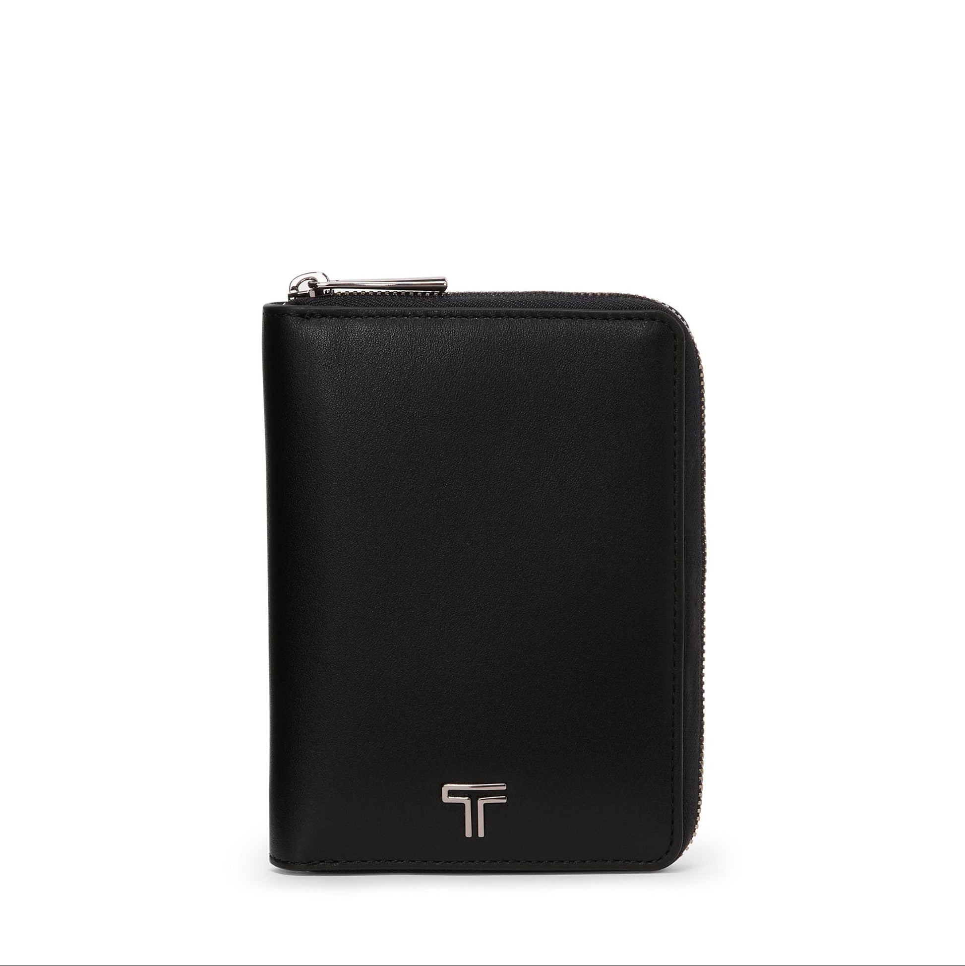 Tumi Passport Case Black/Gunmetal Tumi Belden Zip-Around Passport Case