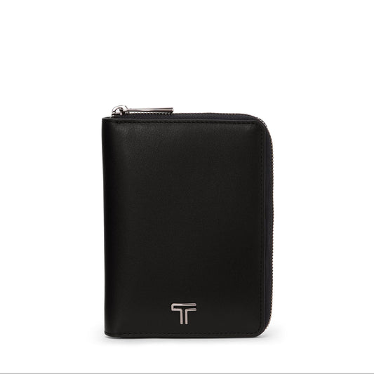 Tumi Passport Case Black/Gunmetal Tumi Belden Zip-Around Passport Case