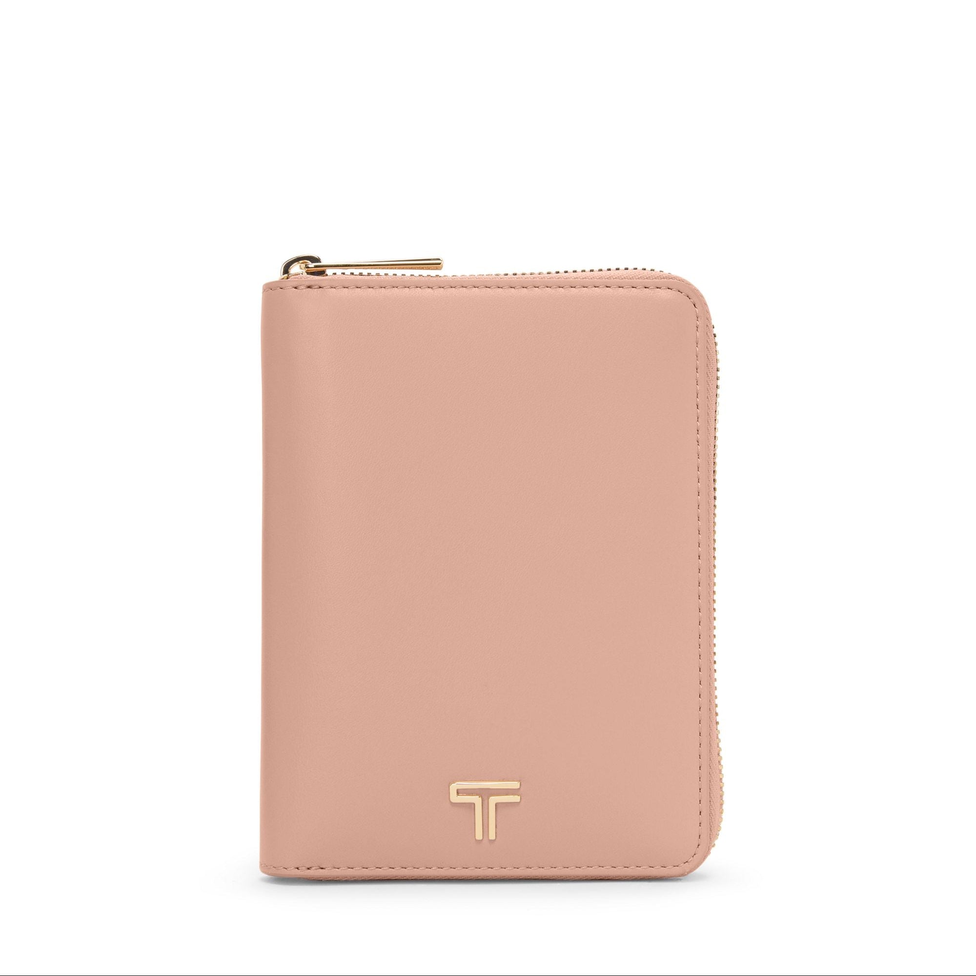 Tumi Passport Case Blush Tumi Belden Zip-Around Passport Case