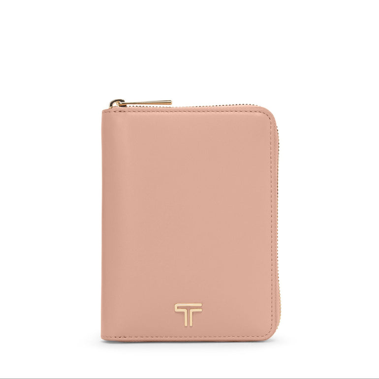 Tumi Passport Case Blush Tumi Belden Zip-Around Passport Case
