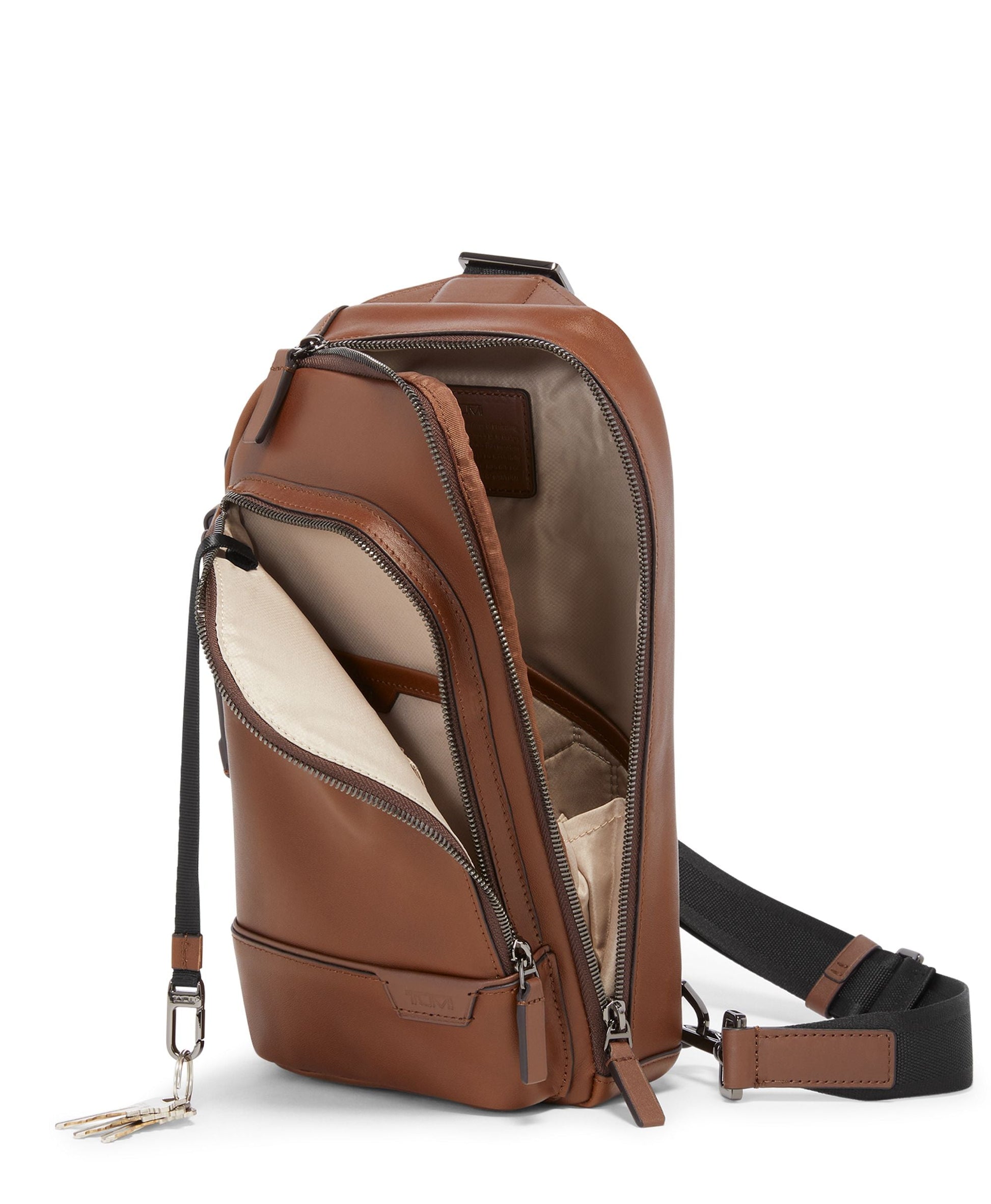Tumi Sling Bag Tumi Harrison Gregory Sling - Leather