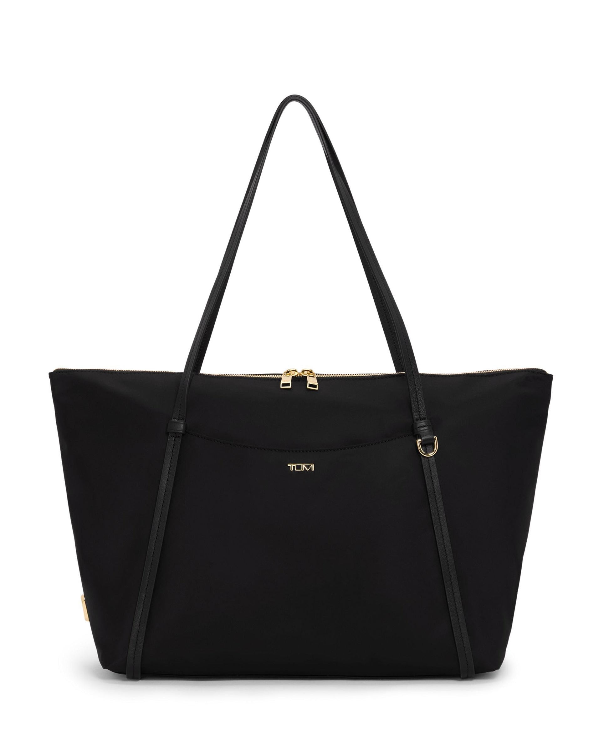 Tumi Tote Bag Black/Gold Tumi Voyageur Q Tote
