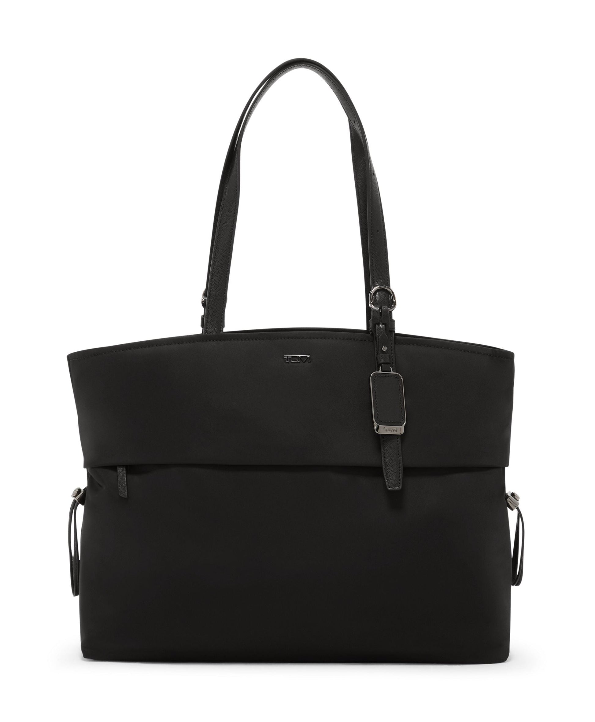 Tumi Tote Bag Black/Gunmetal Tumi Voyageur Cam Large Tote