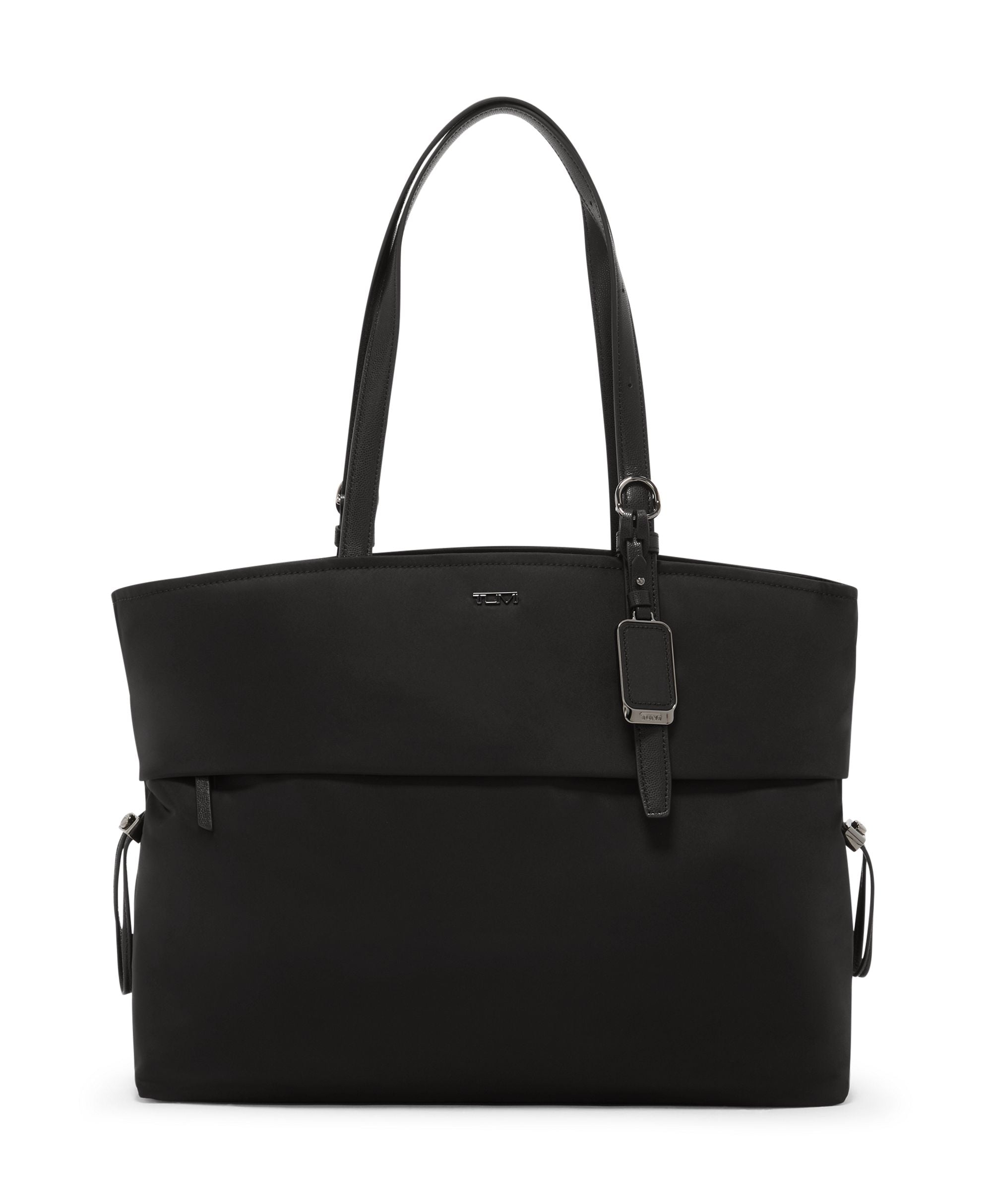 Tumi Tote Bag Black/Gunmetal Tumi Voyageur Cam Large Tote