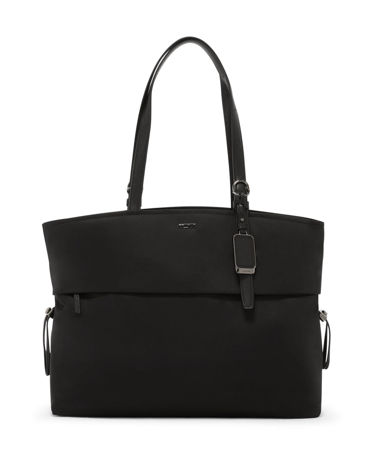 Tumi Tote Bag Black/Gunmetal Tumi Voyageur Cam Large Tote