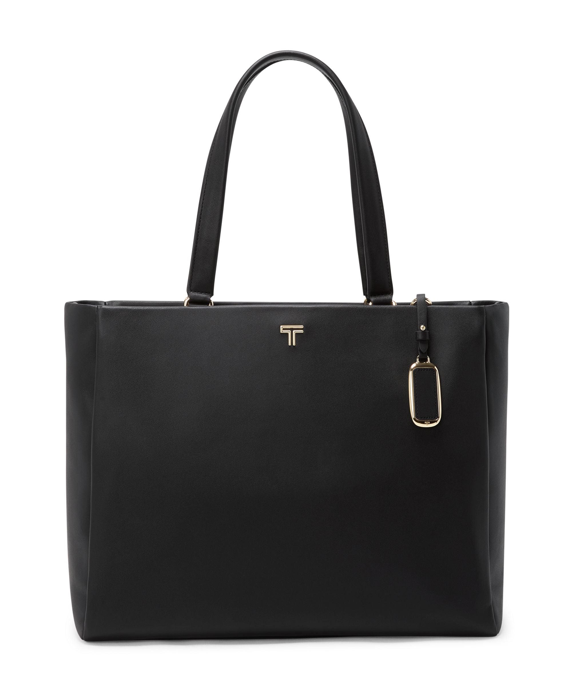 Tumi Tote Bag Black/Light Gold Tumi Voyageur Vail Large Tote