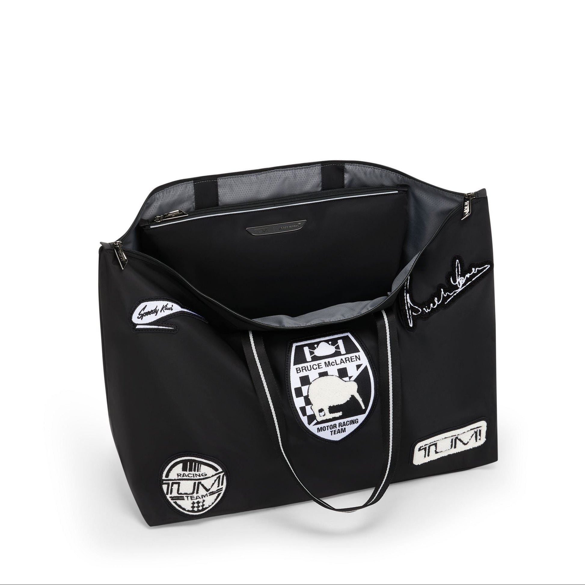 Tumi Tote Bag Black/White TUMI I McLaren Just In Case Tote - Black/White