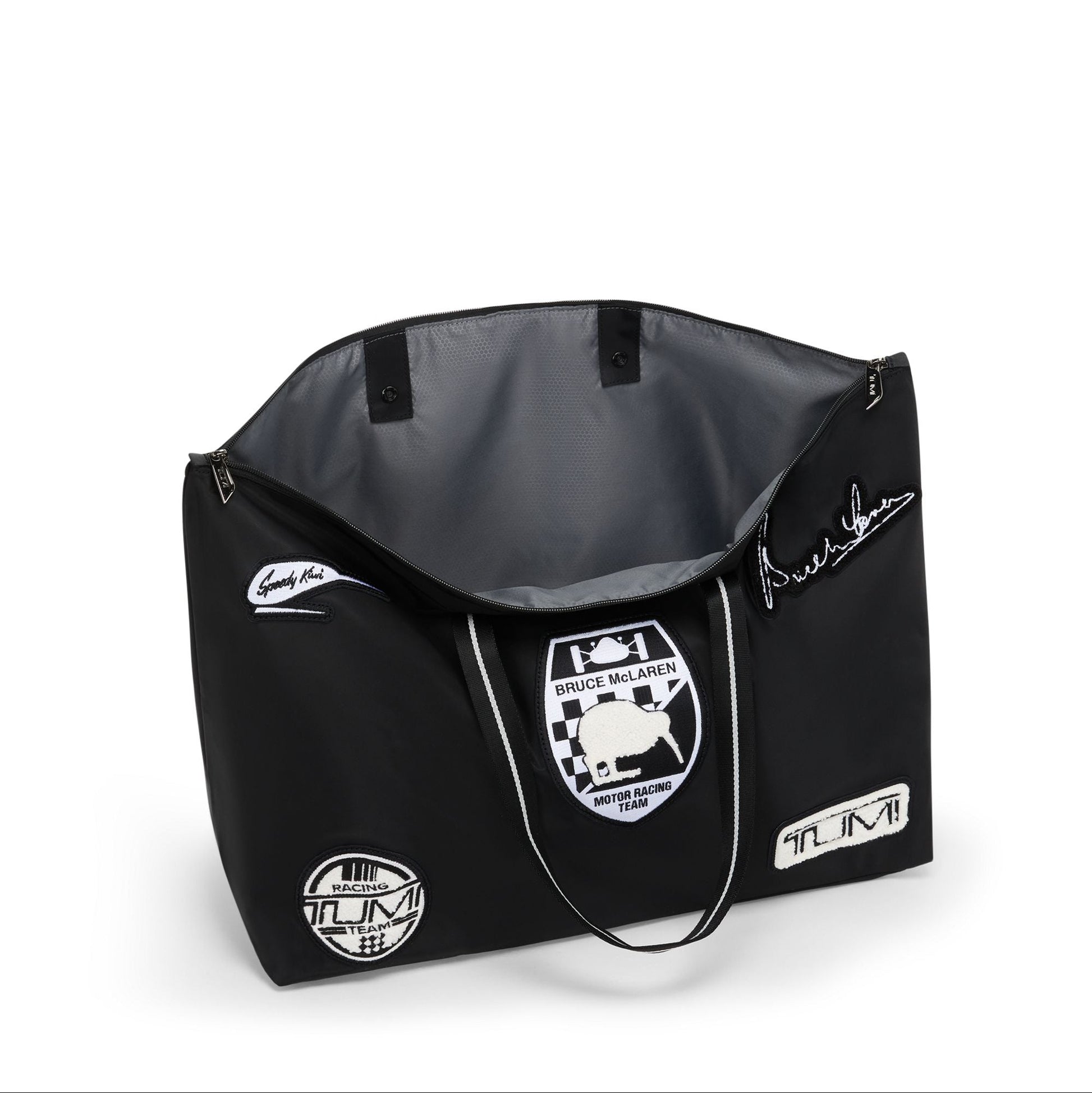 Tumi Tote Bag Black/White TUMI I McLaren Just In Case Tote - Black/White