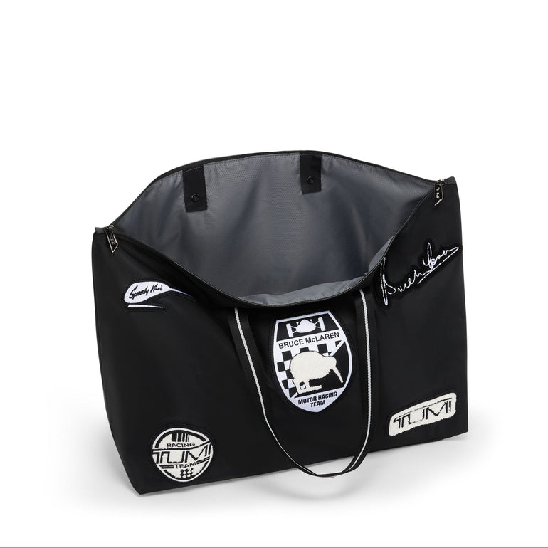 Tumi Tote Bag Black/White TUMI I McLaren Just In Case Tote - Black/White