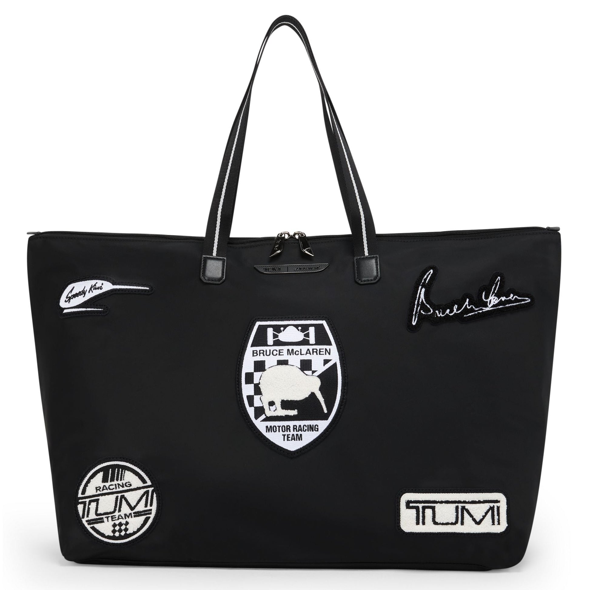 Tumi Tote Bag Black/White TUMI I McLaren Just In Case Tote - Black/White