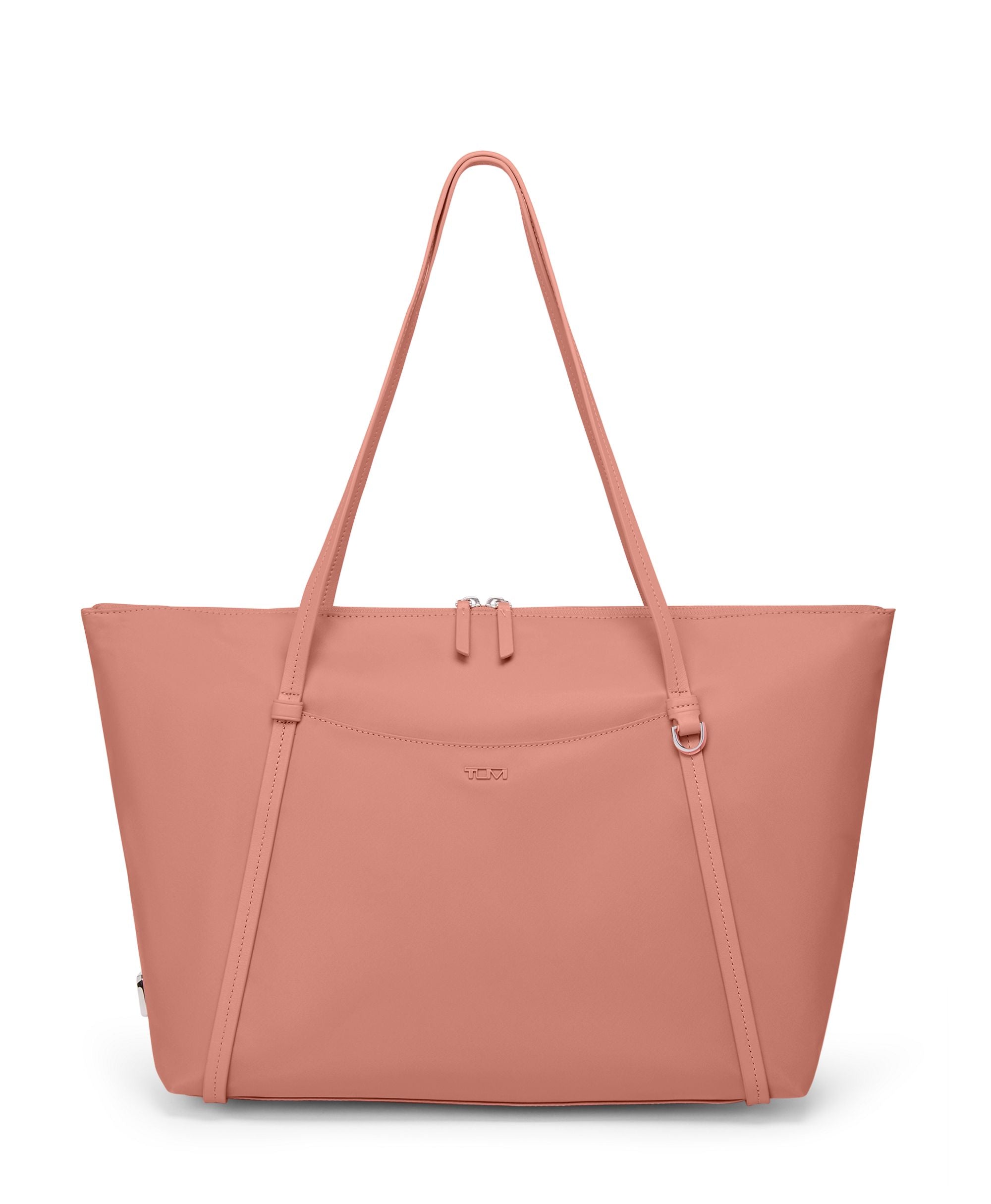 Tumi Tote Bag Pink Clay Tumi Voyageur Q Tote