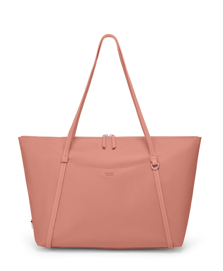 Tumi Tote Bag Pink Clay Tumi Voyageur Q Tote