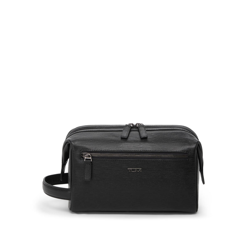 Tumi Travel Accessories Black Embossed Tumi Framed Travel Kit