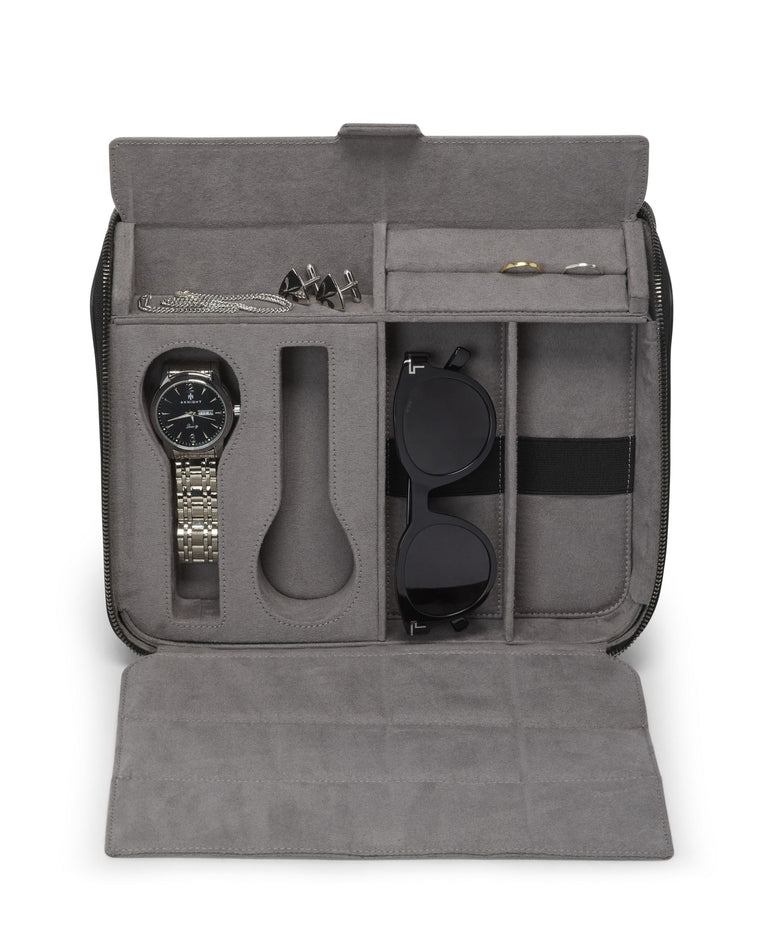 Tumi Travel Accessories Black Embossed Tumi Travel Accessories Case