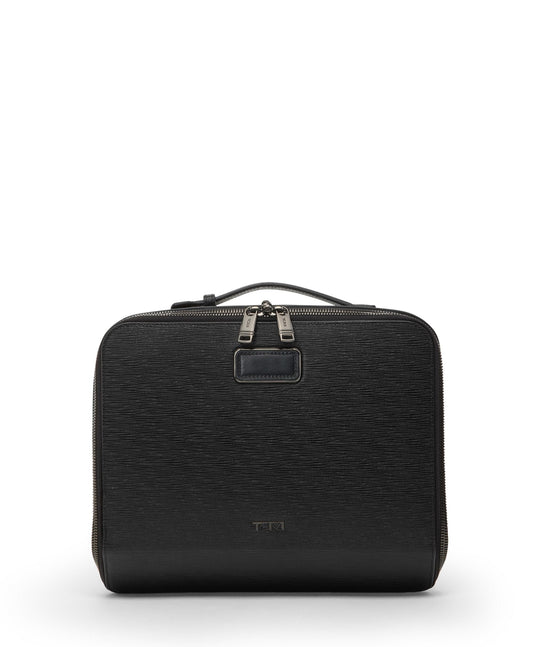 Tumi Travel Accessories Black Embossed Tumi Travel Accessories Case