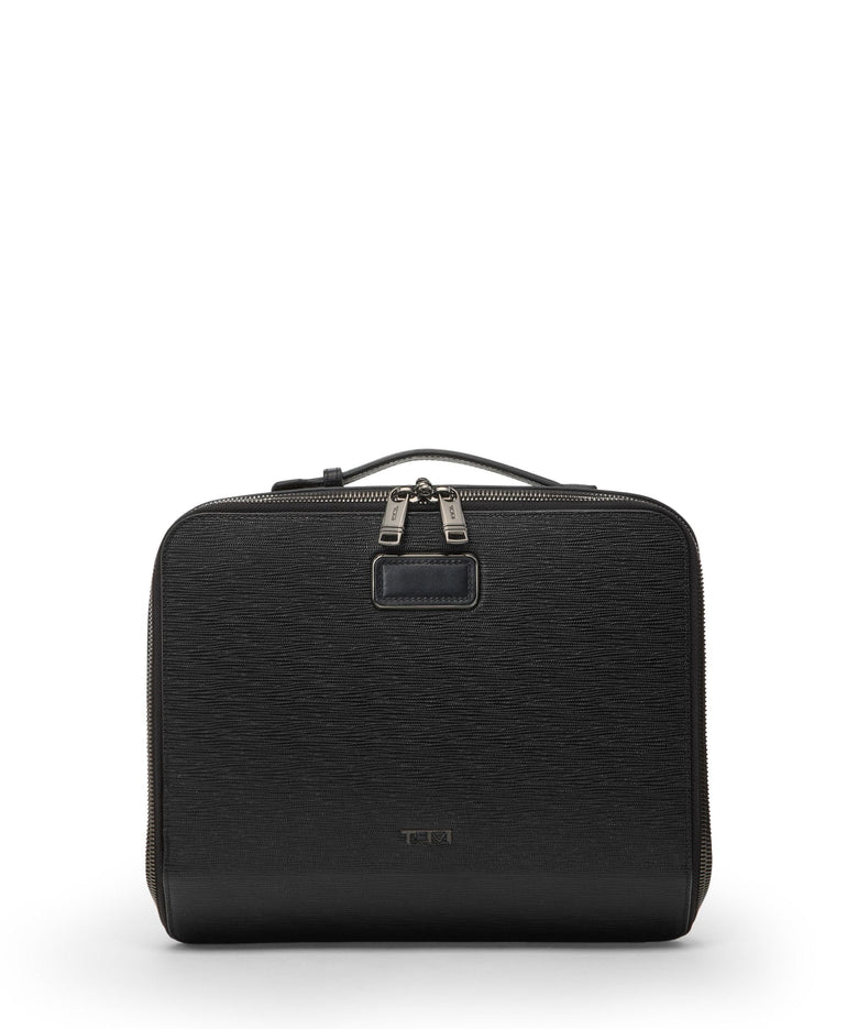 Tumi Travel Accessories Black Embossed Tumi Travel Accessories Case