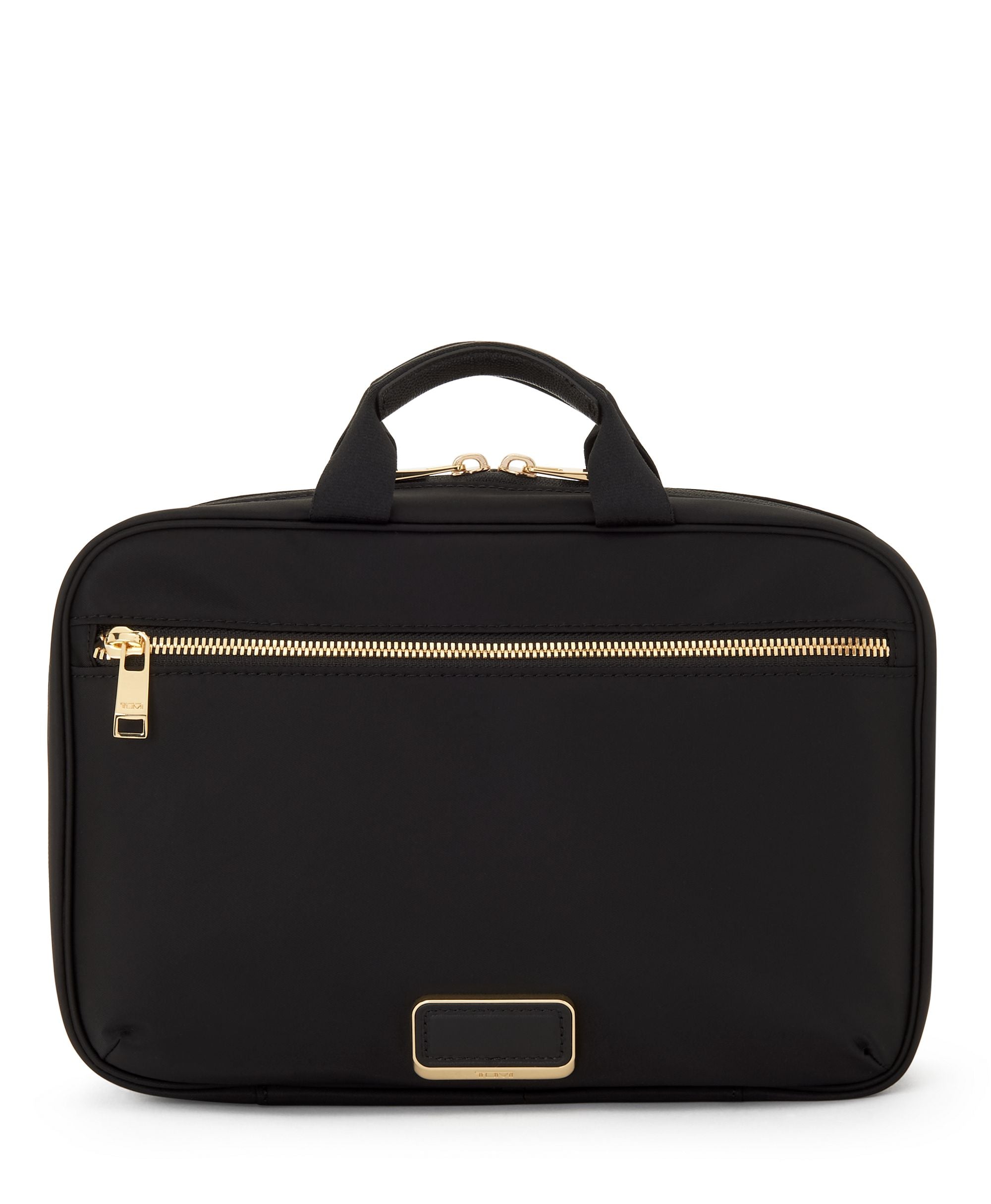 Tumi Travel Accessories Black/Gold Tumi Voyageur Madeline Cosmetic