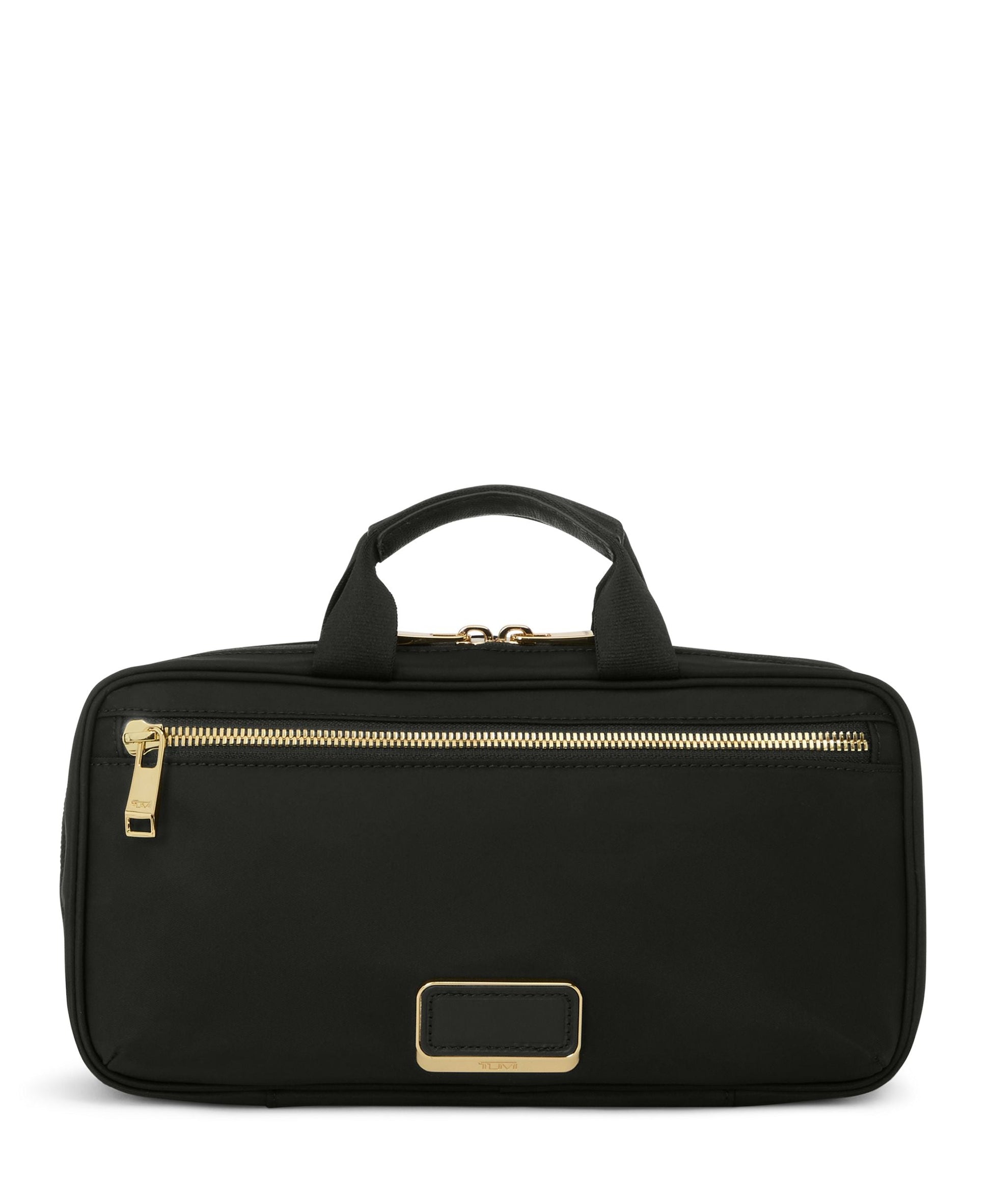 Tumi Travel Accessories Black/Gold Tumi Voyageur Small Madeline Cosmetic