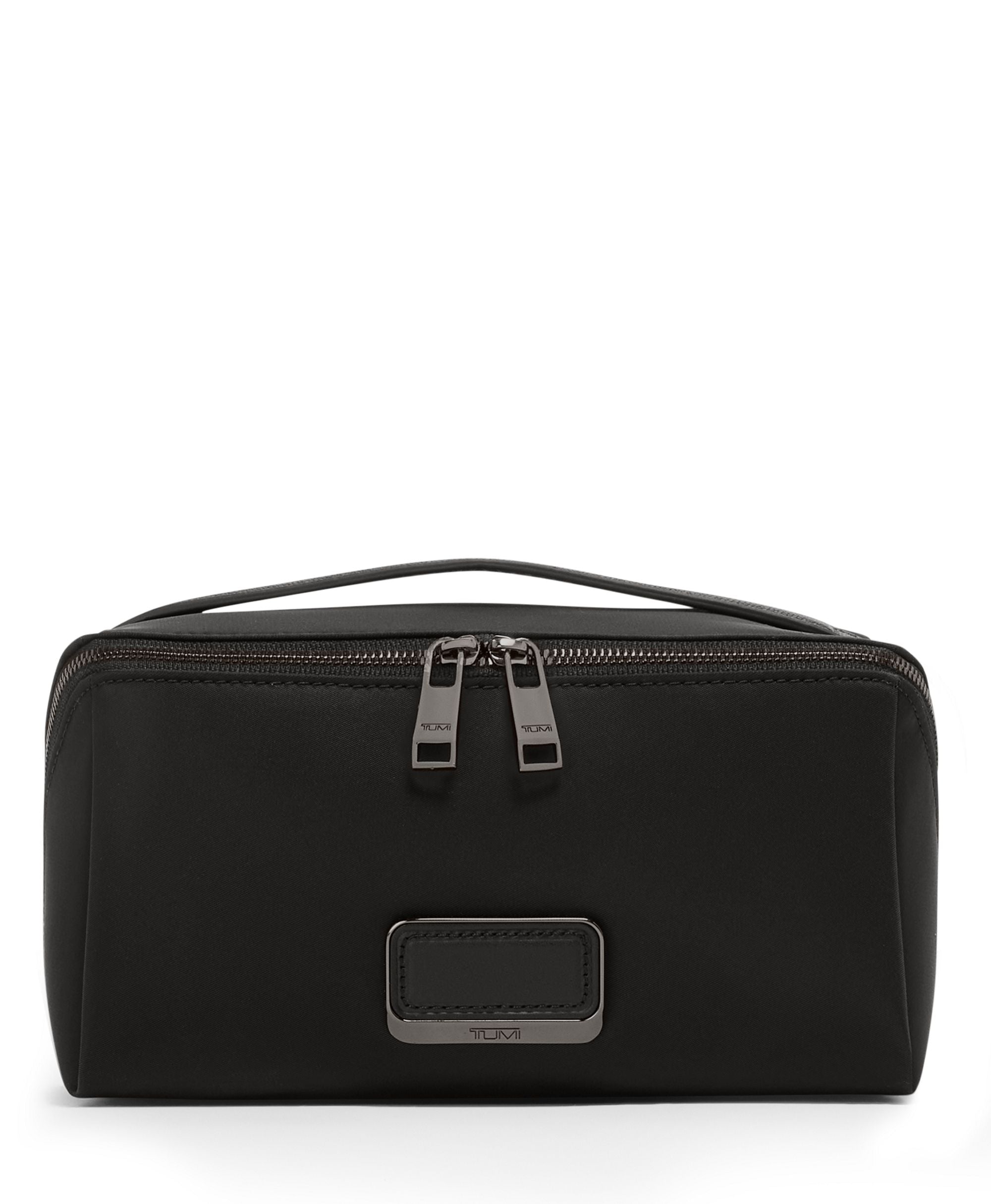 Tumi Travel Accessories Black/Gunmetal Tumi Voyageur Dallas Cosmetic Bag