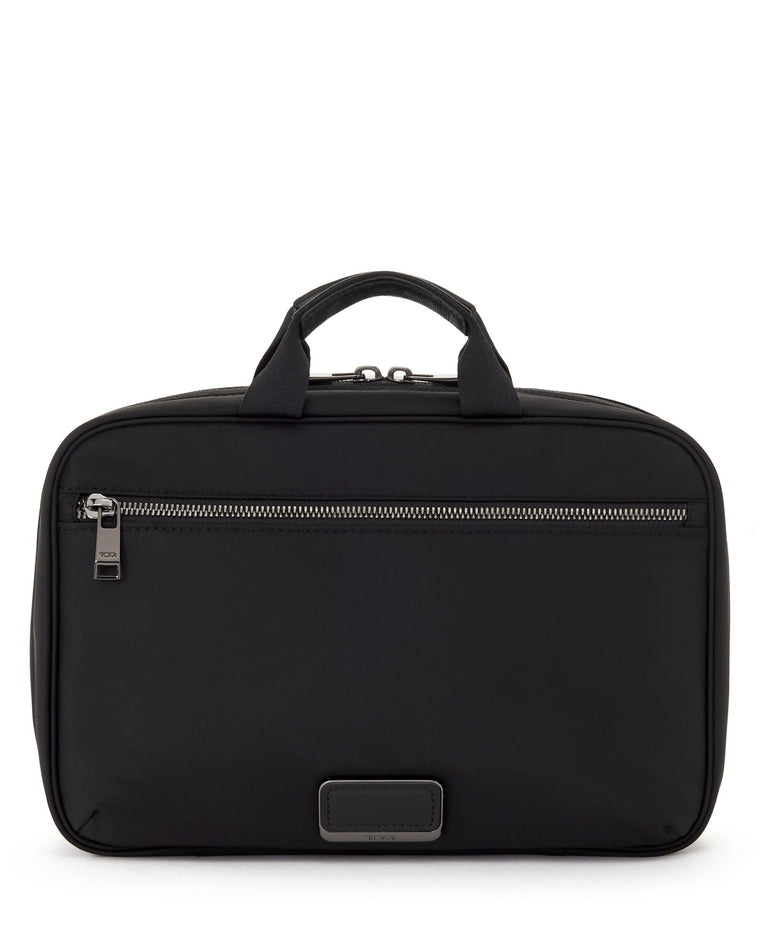 Tumi Travel Accessories Black/Gunmetal Tumi Voyageur Madeline Cosmetic